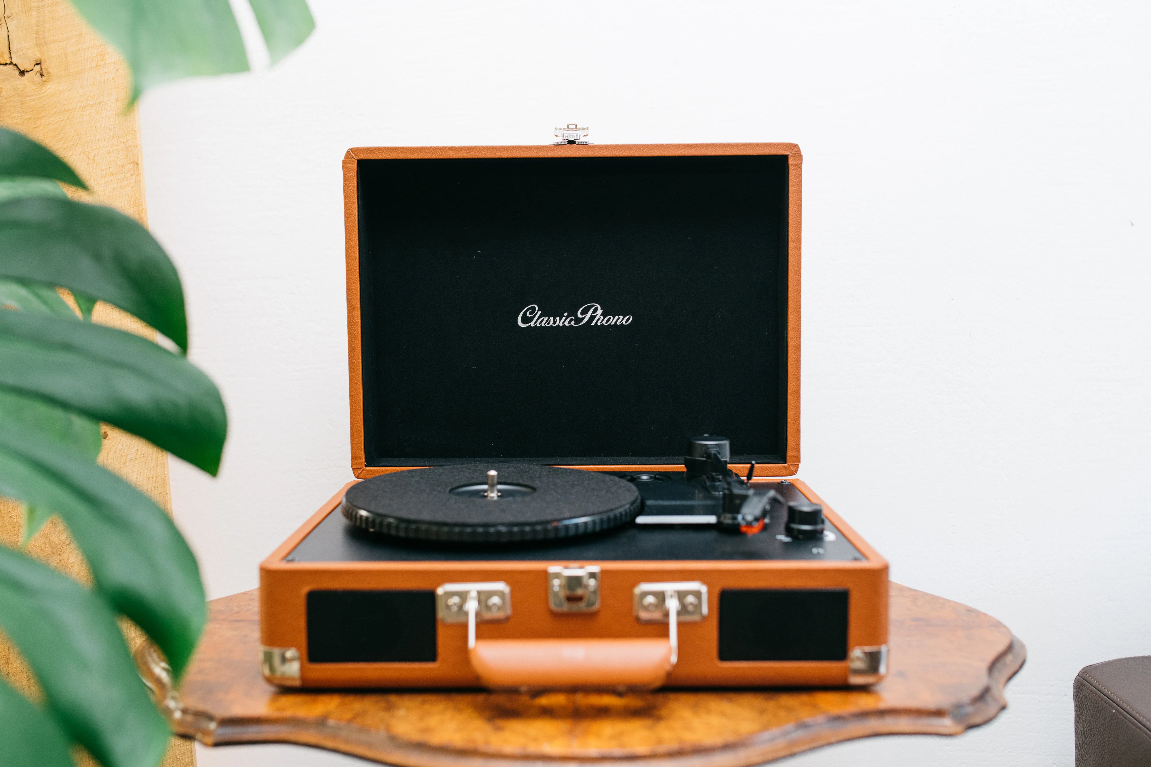 CLASSIC PHONO TT-10BN - Koffer Platenspeler met 2 ingebouwde speakers - Bruin - Image 18
