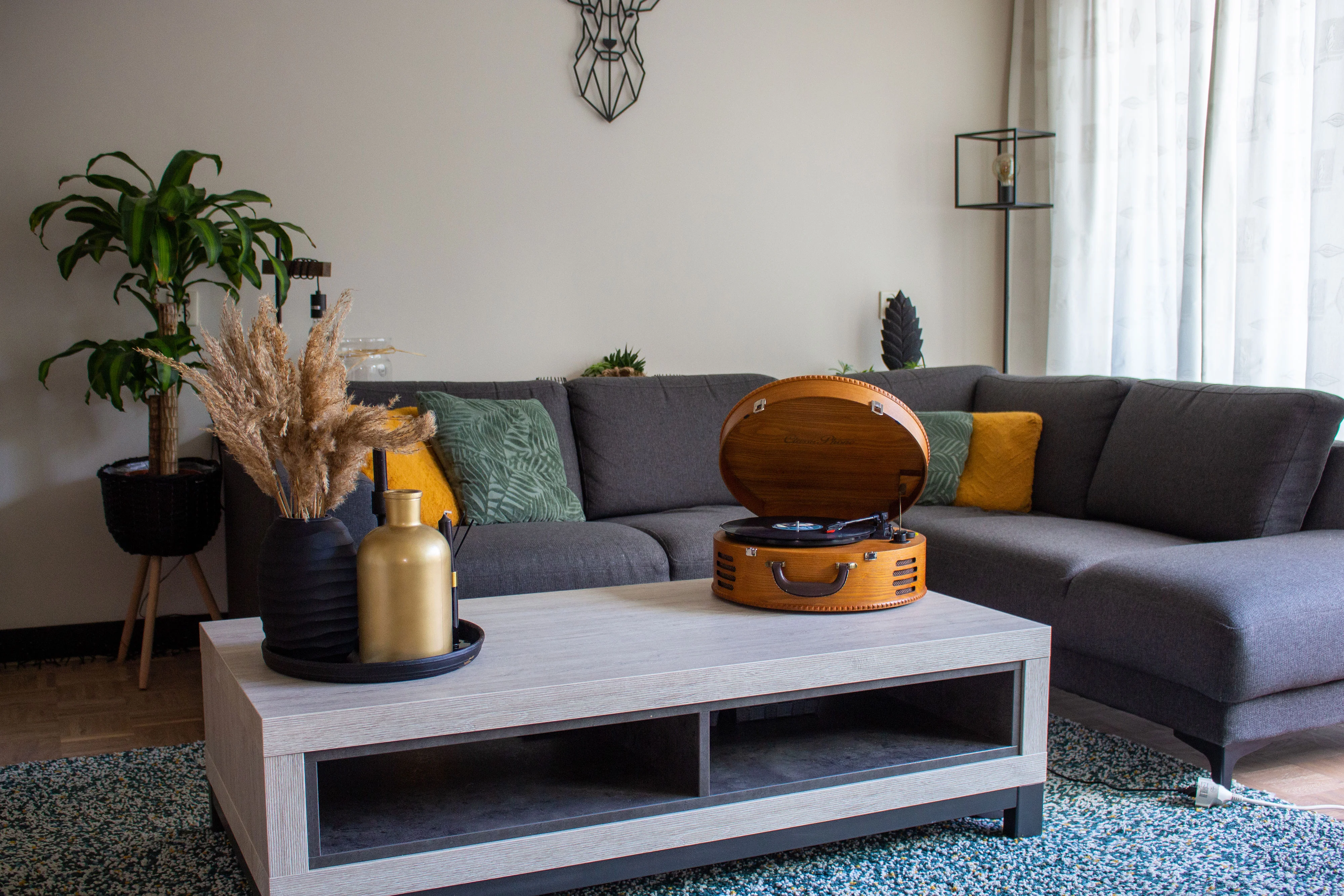 CLASSIC PHONO TT-34 - Platenspeler met 2 ingebouwde speakers - Bruin - Image 14