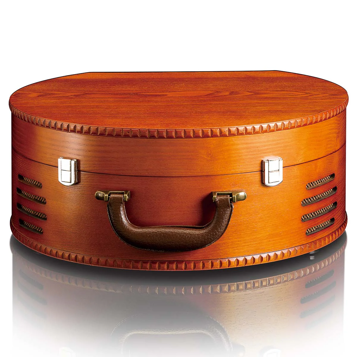 CLASSIC PHONO TT-34 - Platenspeler met 2 ingebouwde speakers - Bruin - Image 7