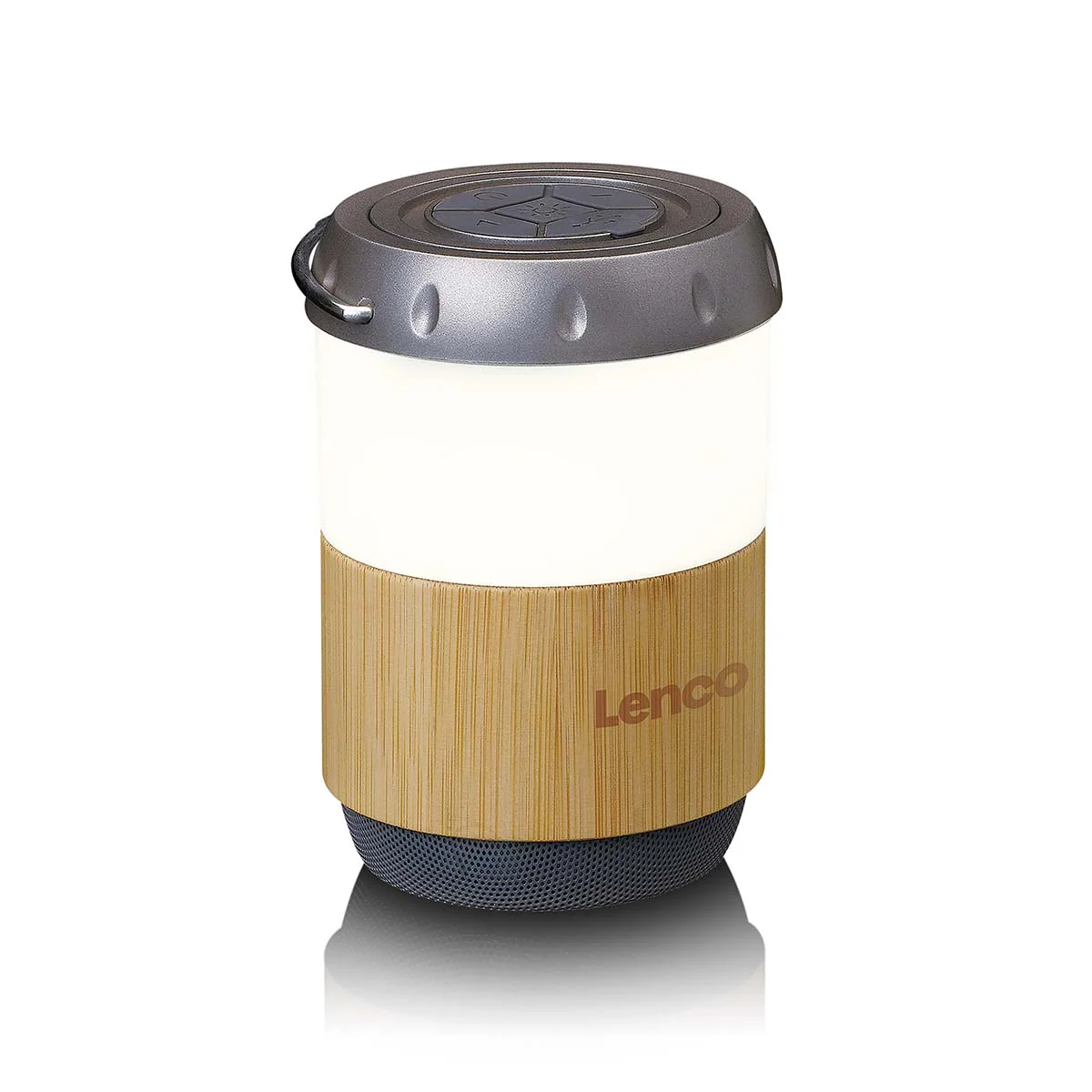 LENCO BTL-030BA - Lantaarn met ingebouwde Bluetooth® speaker - Bamboo - Image 5