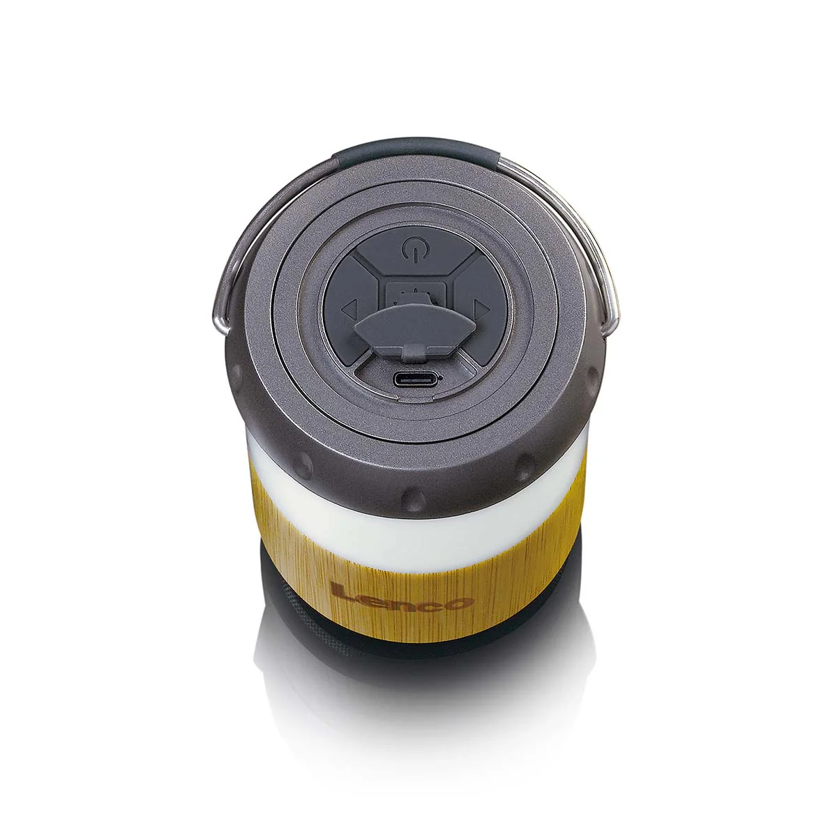 LENCO BTL-030BA - Lantaarn met ingebouwde Bluetooth® speaker - Bamboo - Image 7