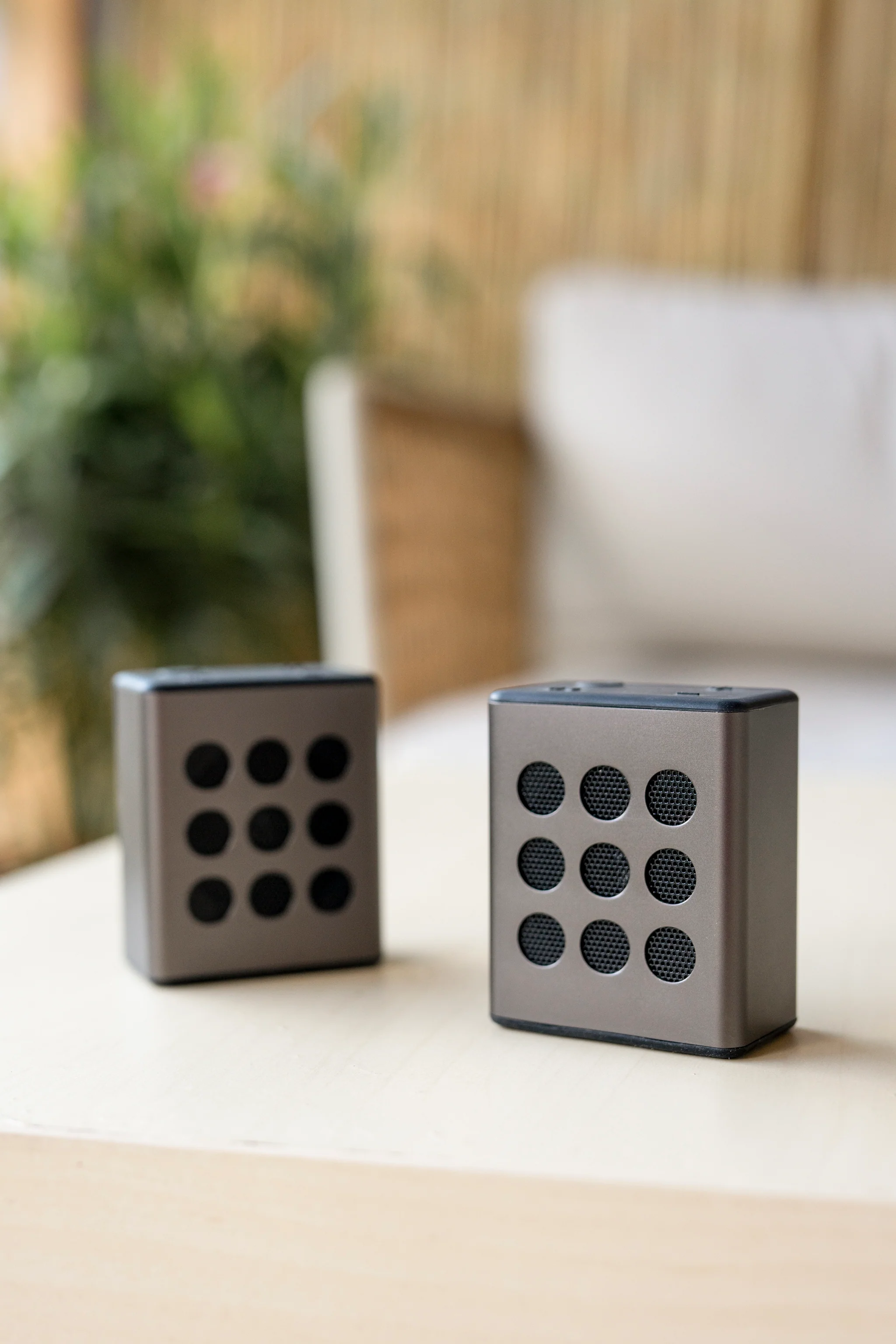 LENCO BTP-200BK - Bluetooth® Stereo Speaker set met 8 uur speeltijd met accessoires - Grijs - Image 15