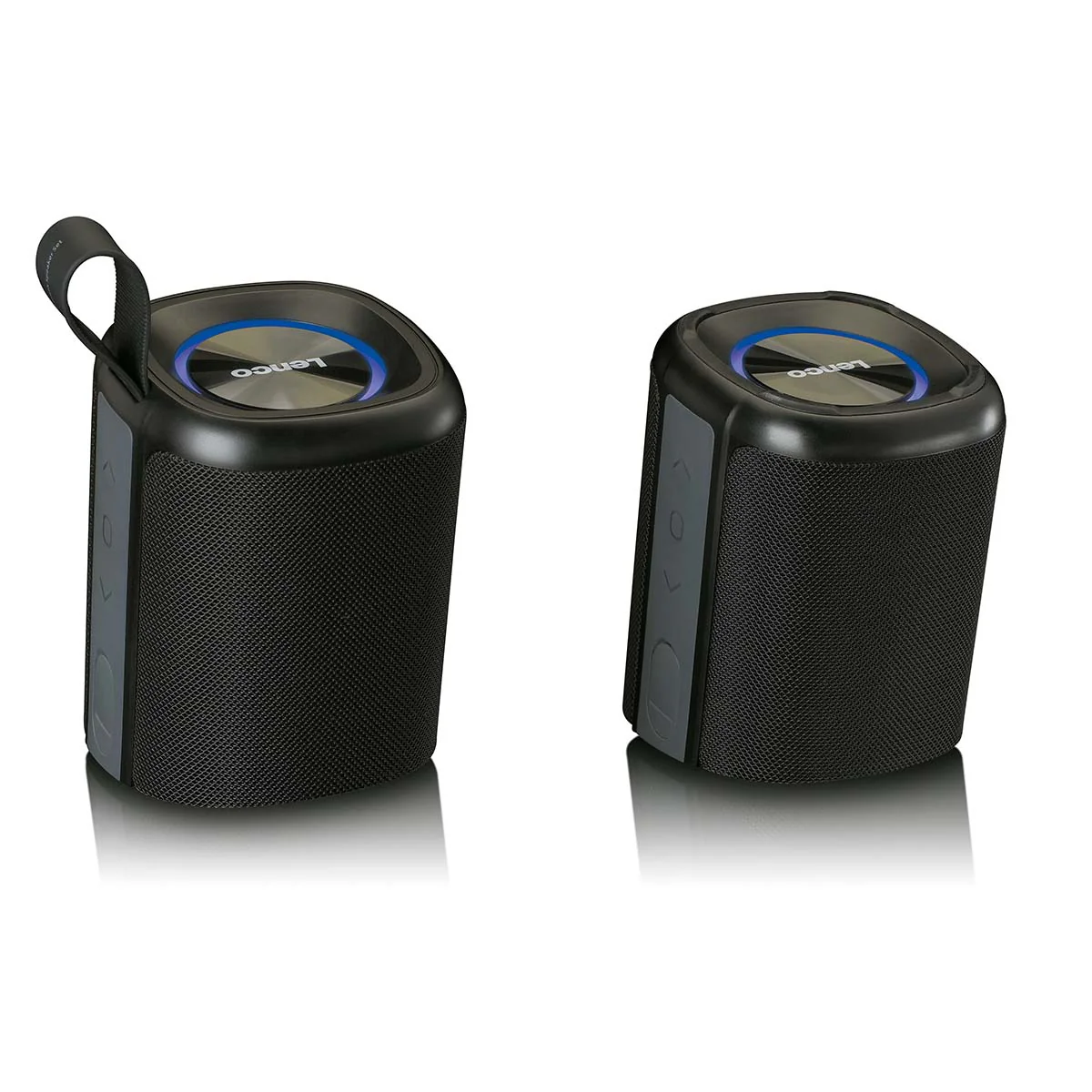 LENCO BTP-400BK - 2 in 1 stereo Bluetooth® speaker, zwart - Image 5