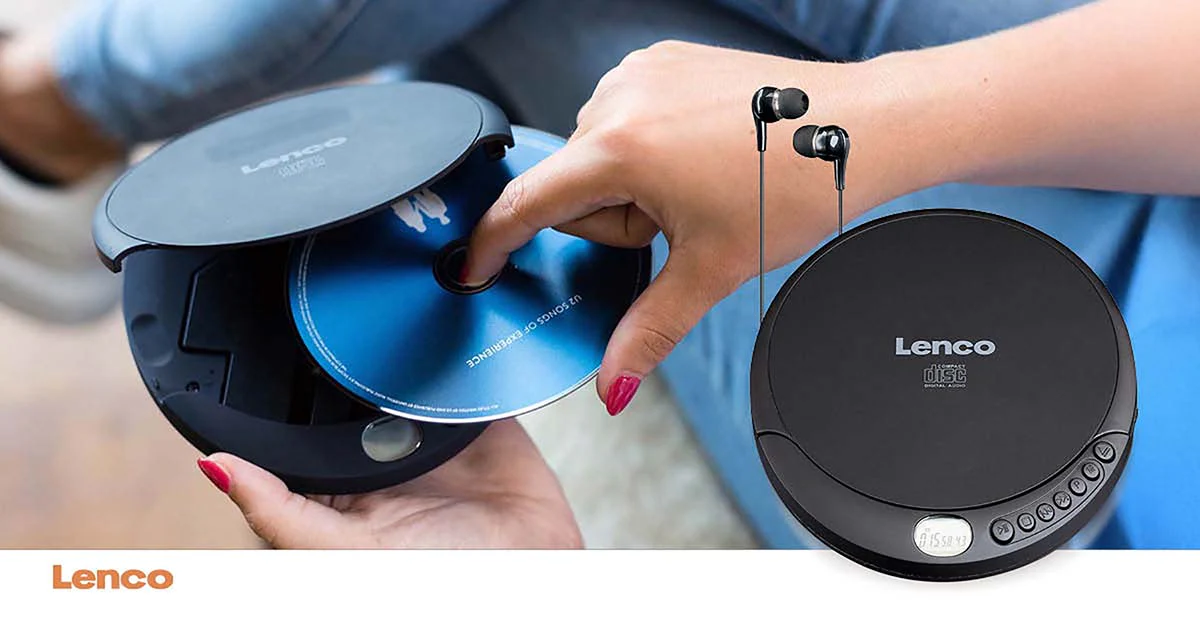 LENCO CD-010 - Portable CD speler met oplaadfunctie - Zwart - Image 15