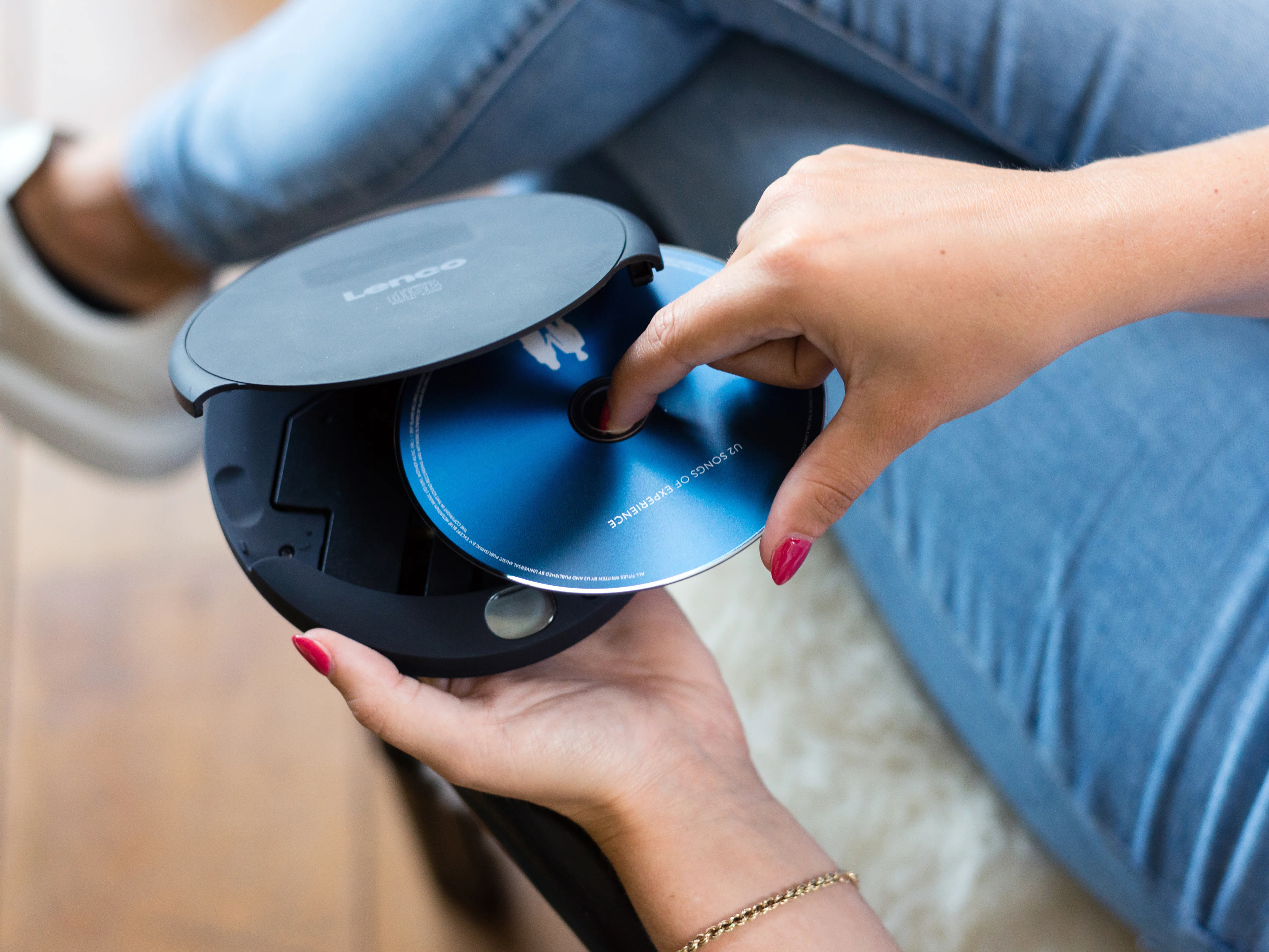 LENCO CD-010 - Portable CD speler met oplaadfunctie - Zwart - Image 16