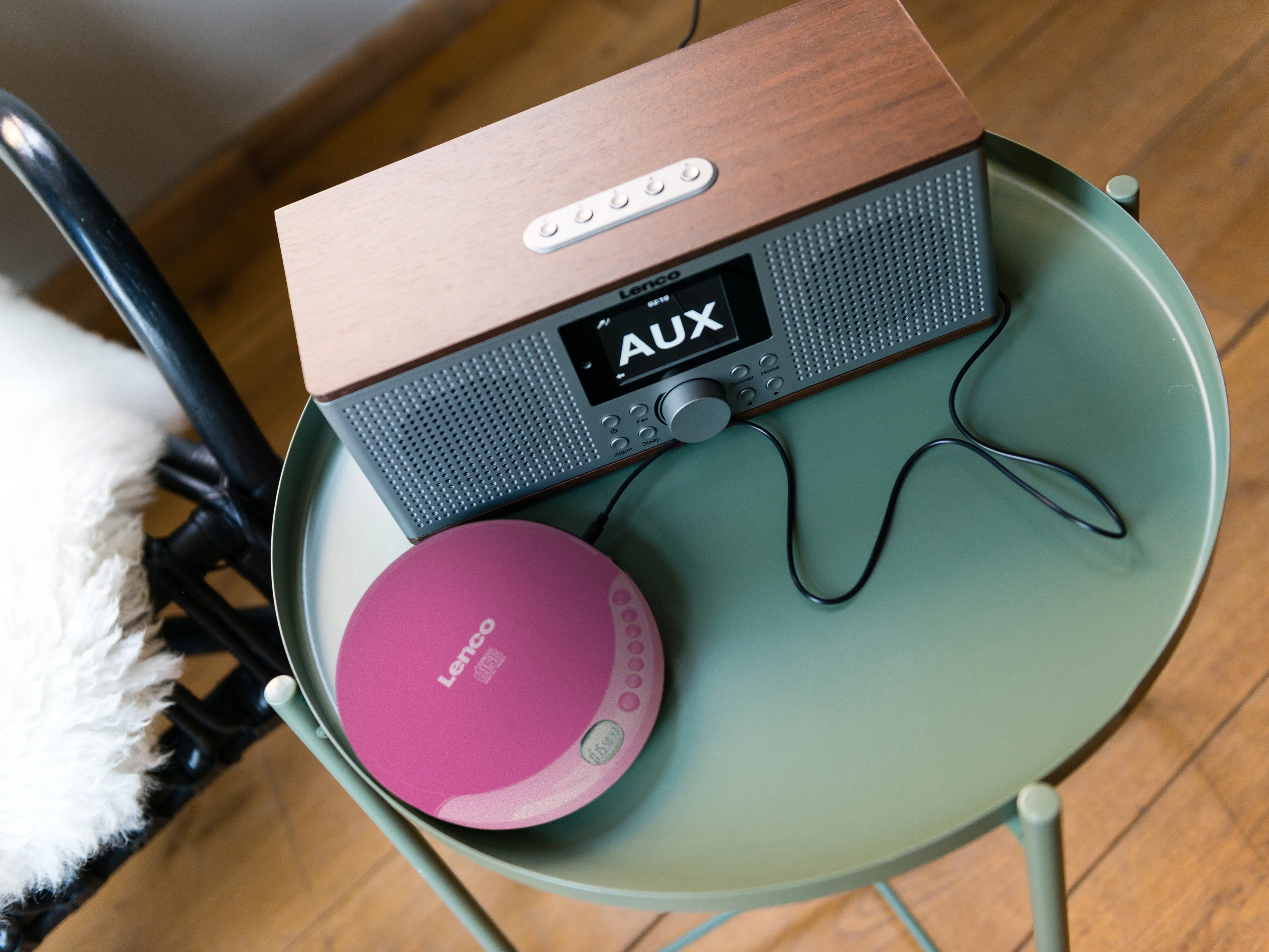 LENCO CD-011PK - Portable CD speler met oplaadfunctie - Roze - Image 16