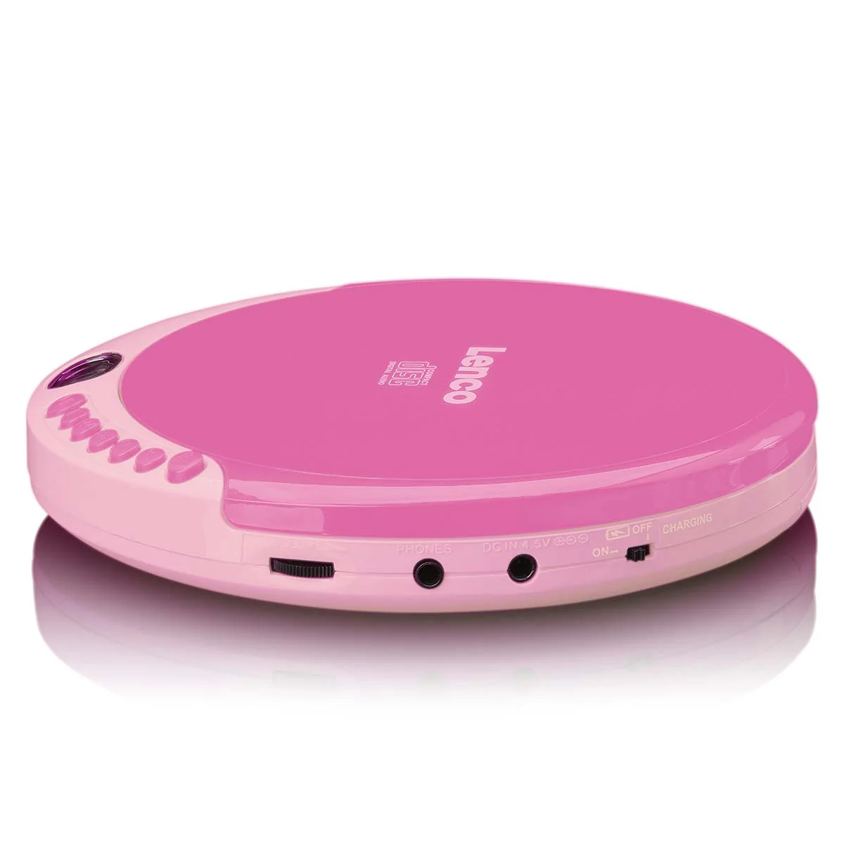 LENCO CD-011PK - Portable CD speler met oplaadfunctie - Roze - Image 6