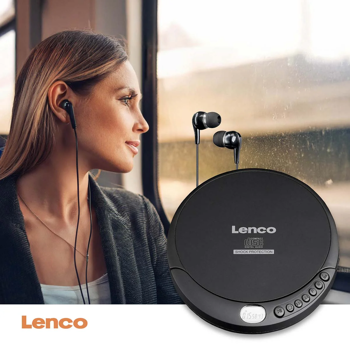 LENCO CD-200 - Portable CD-speler met anti-shock - Zwart - Image 13