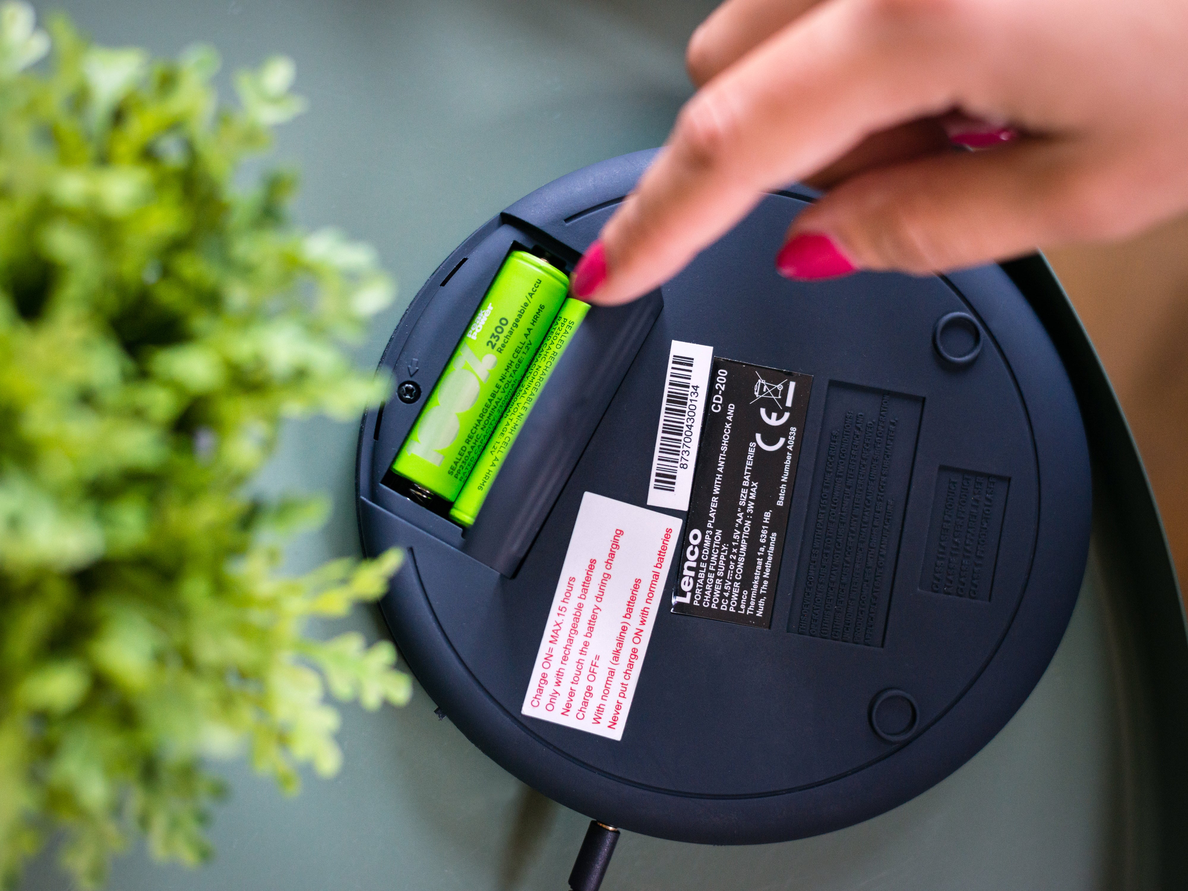 LENCO CD-200 - Portable CD-speler met anti-shock - Zwart - Image 17