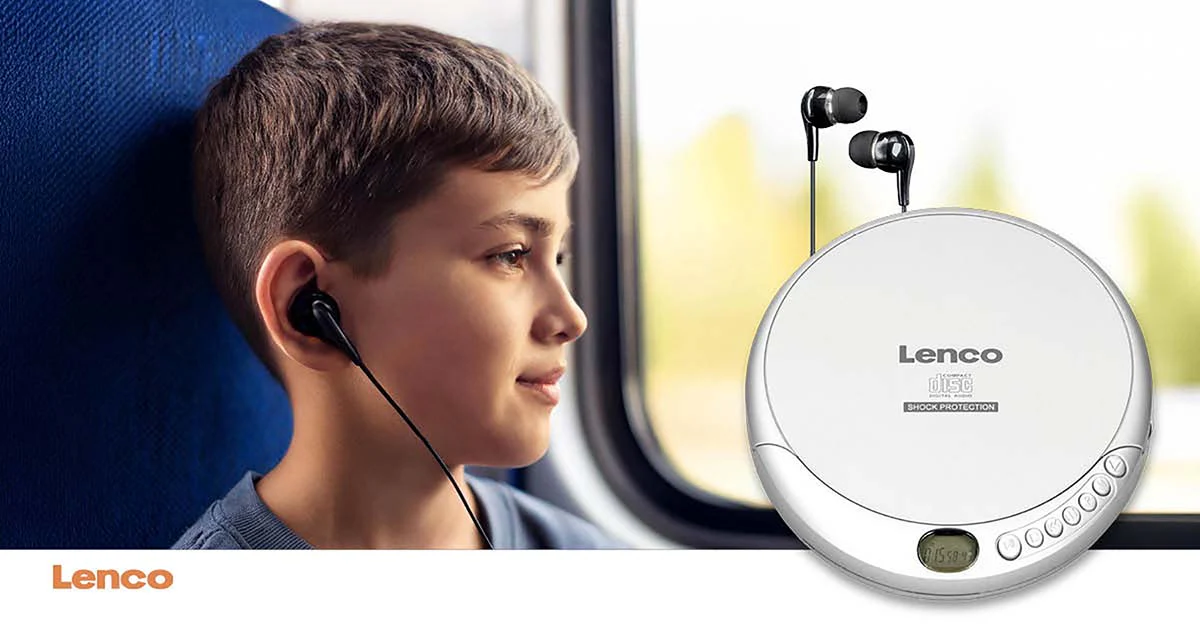LENCO CD-201SI - Portable CD-speler met anti-shock - Zilver - Image 15