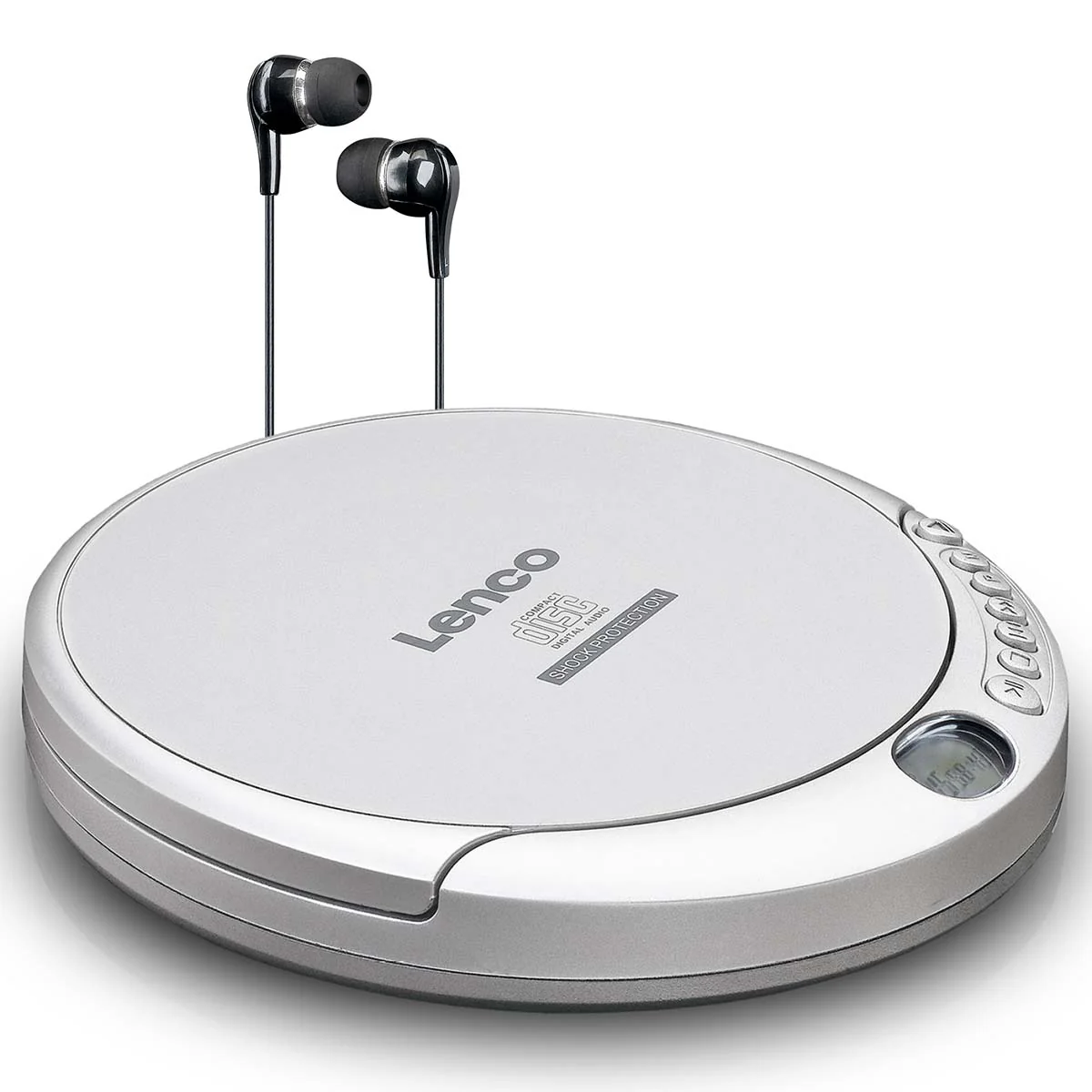 LENCO CD-201SI - Portable CD-speler met anti-shock - Zilver - Image 5