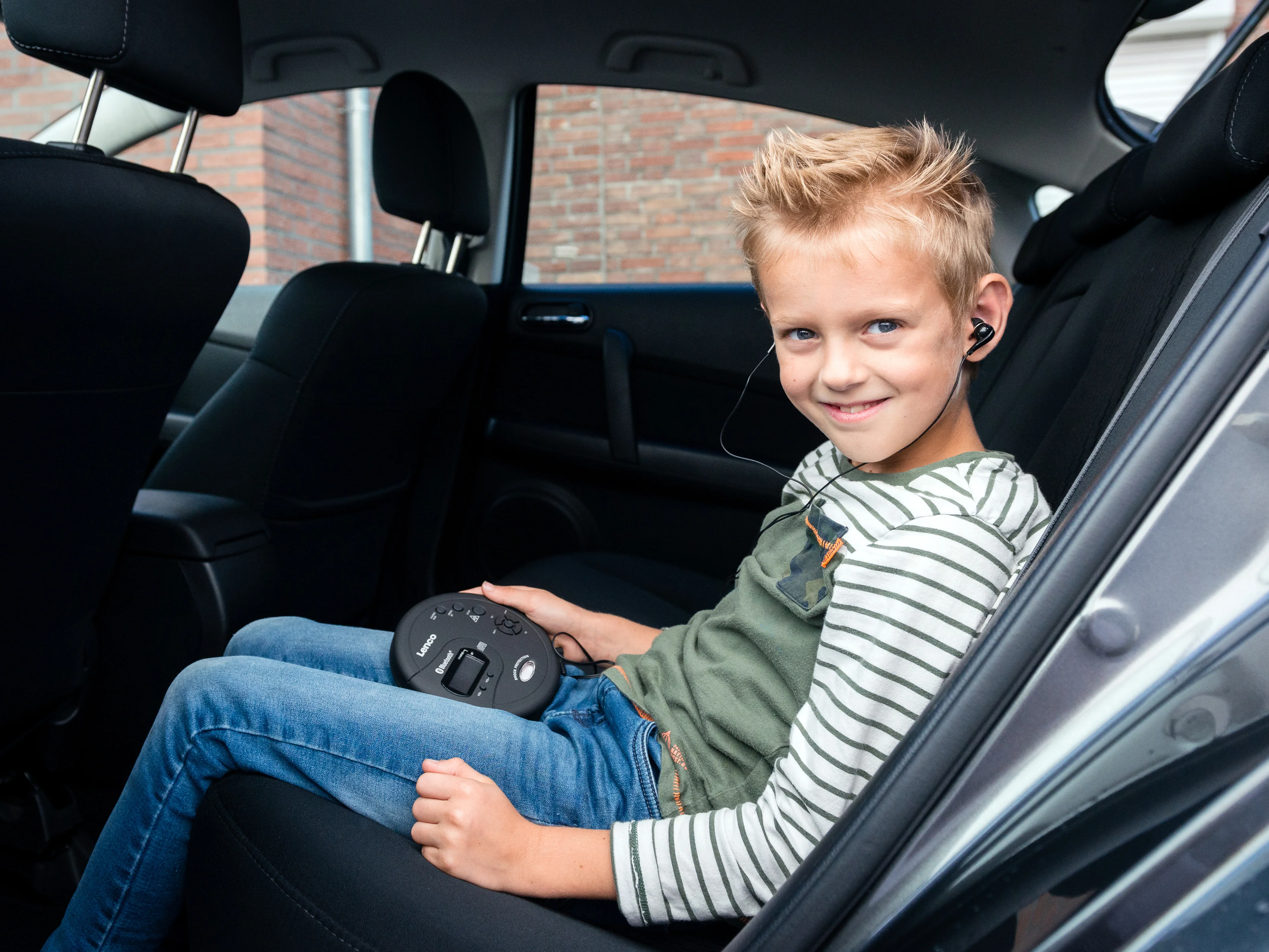 LENCO CD-300BK - Draagbare Bluetooth® CD-MP3 speler met anti-shock - Zwart - Image 18