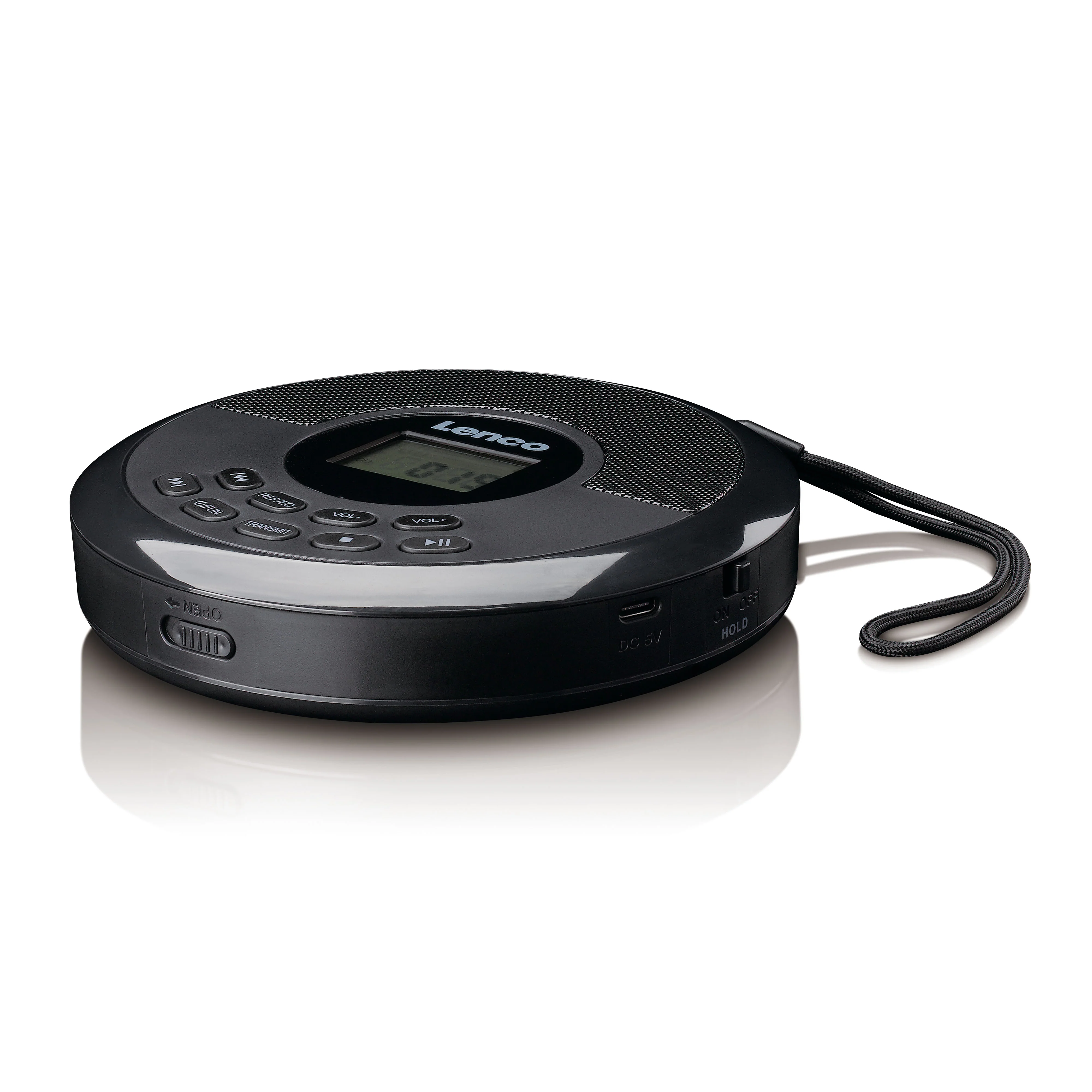 Lenco CD-340BK - Draagbare CD-/MP3-speler met Bluetooth en ingebouwde speakers - Zwart - Image 6