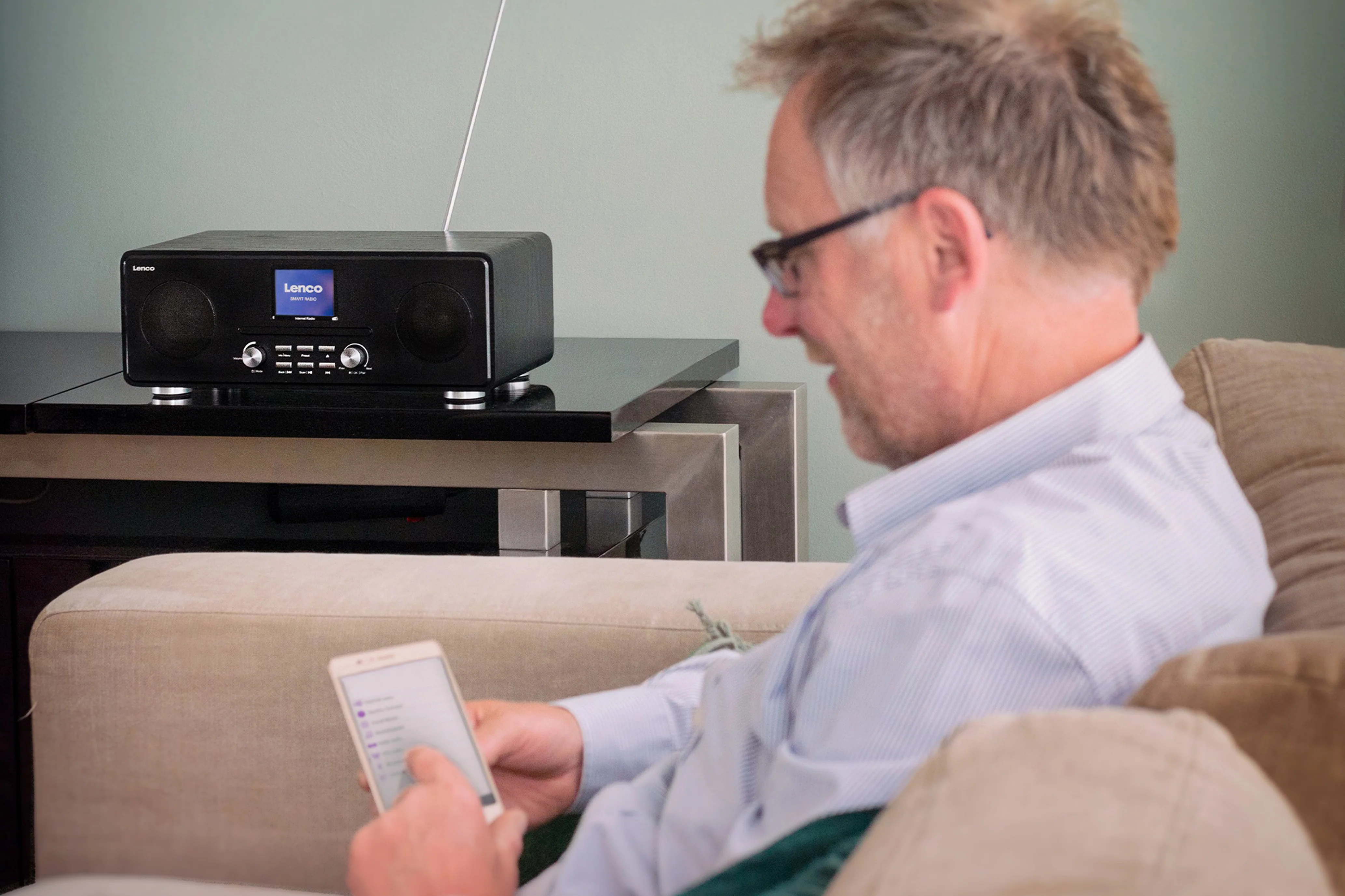 LENCO DIR-260BK - Internet / DAB+ FM Radio met CD-speler en Bluetooth®, zwart - Image 16