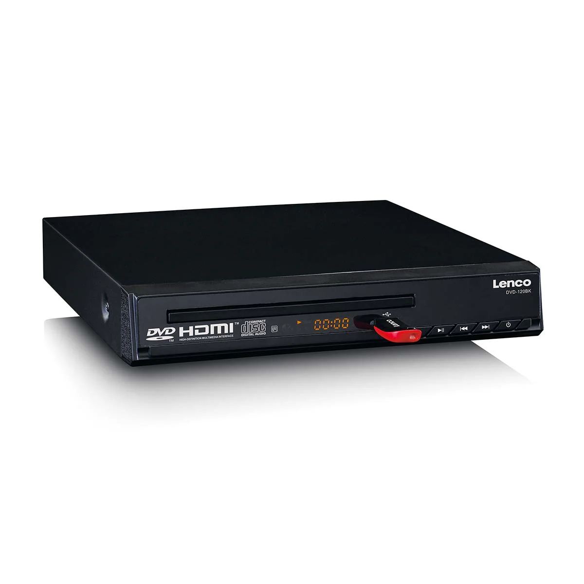 LENCO DVD-120BK - DVD-speler met HDMI en Afstandsbediening - Image 4