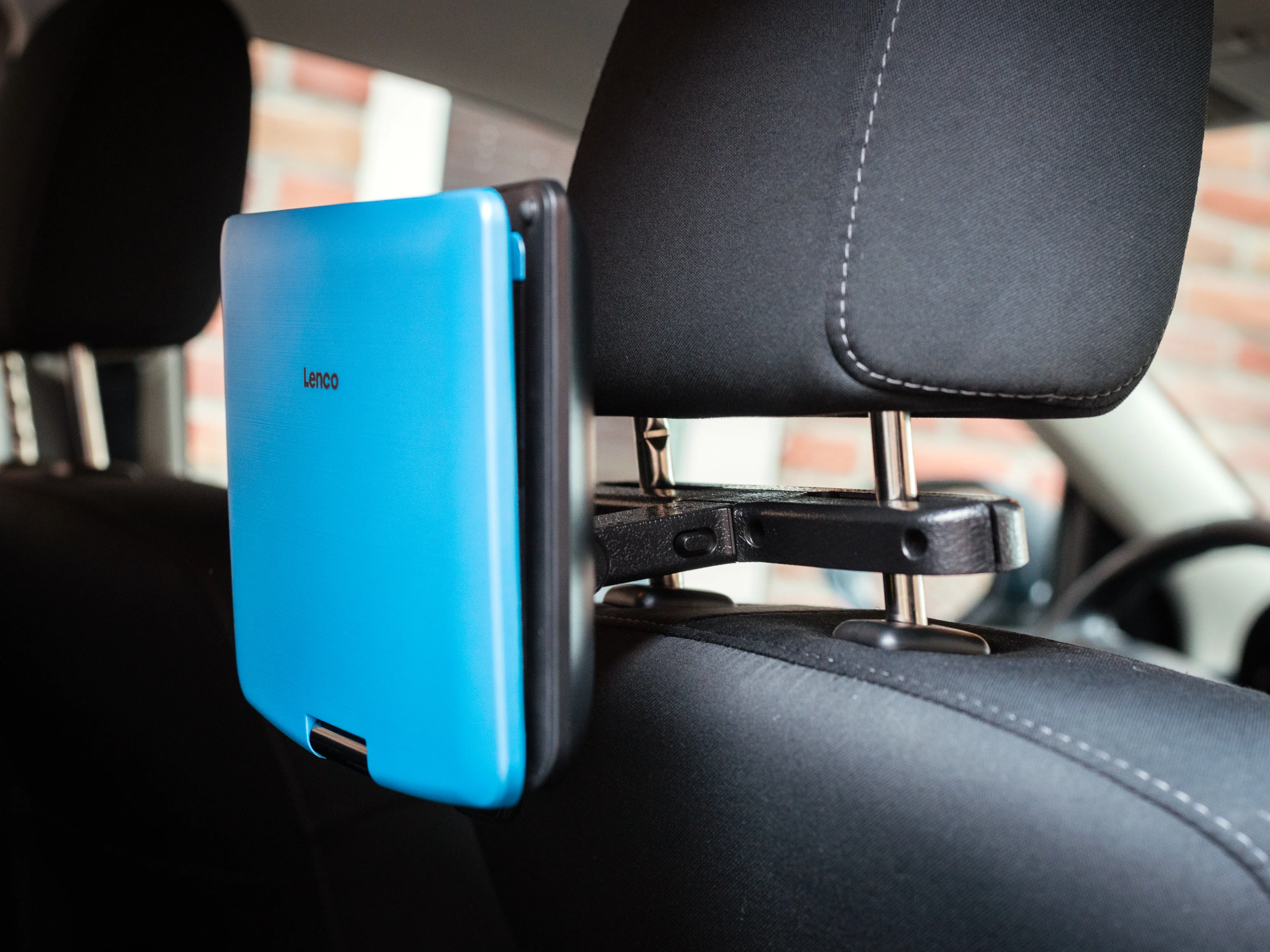 LENCO DVP-910BU - Portable 9" DVD-speler met USB-hoofdtelefoon en ophangbeugel - Blauw/zwart - Image 22