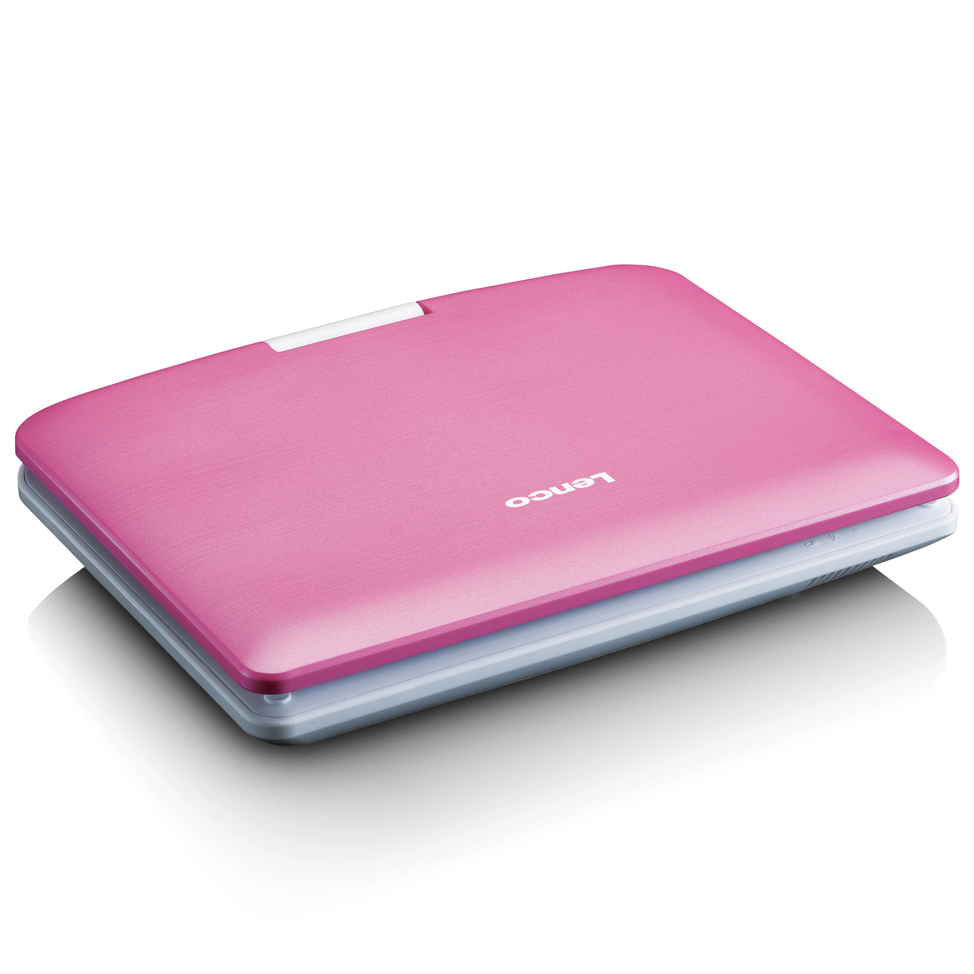 LENCO DVP-910PK - Portable 9" DVD-speler met USB-hoofdtelefoon-ophangbeugel - Roze/wit - Image 5