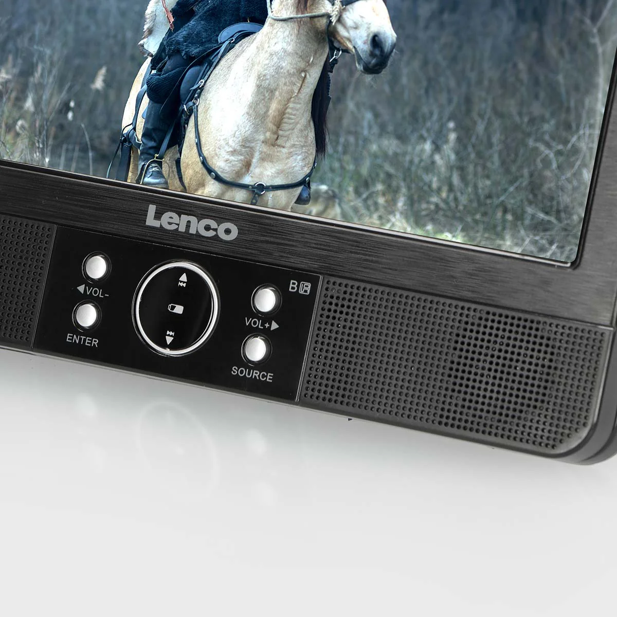 LENCO DVP-939 - 2x9" Portable DVD speler met USB,SD, ingebouwde batterij- Zwart - Image 7