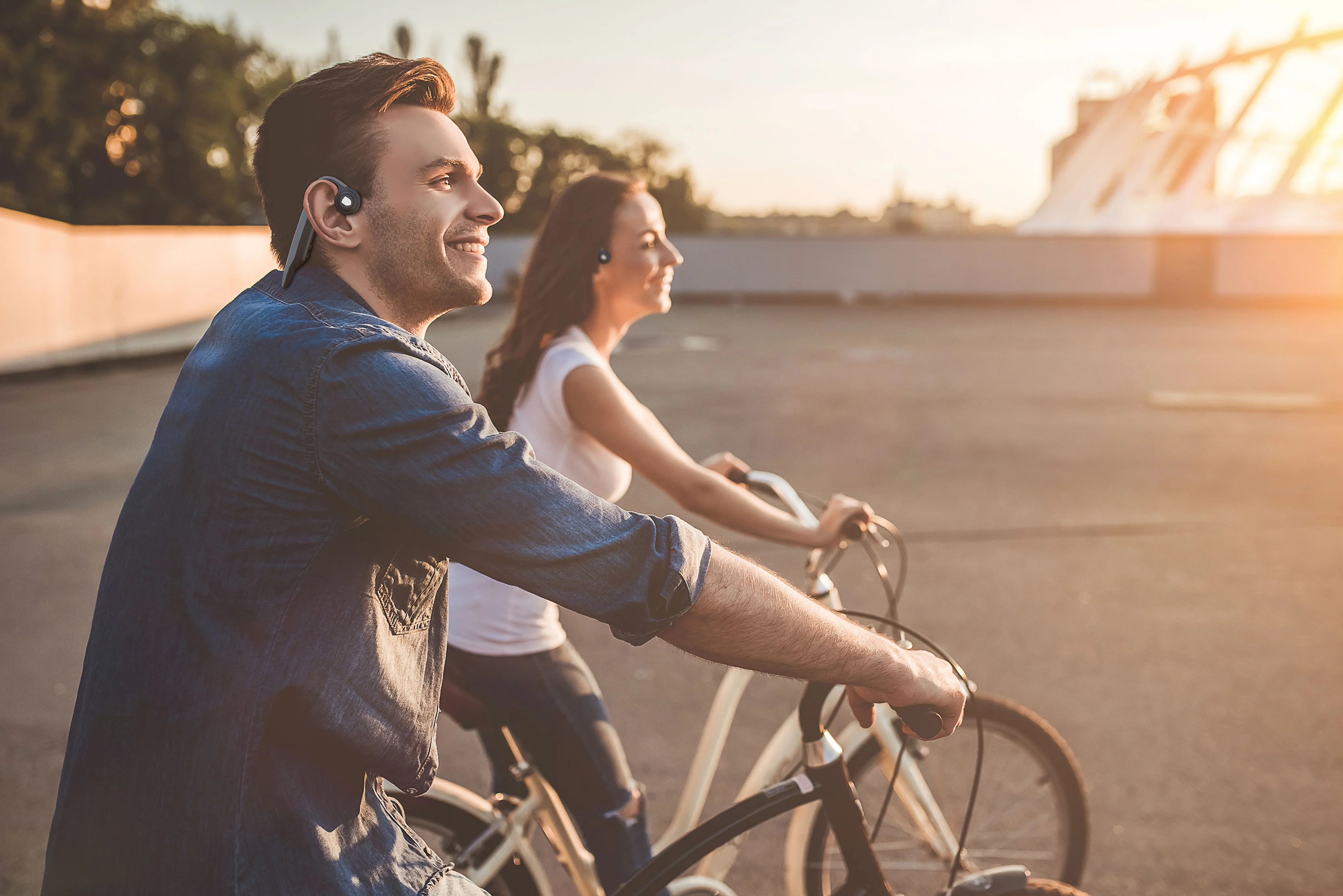 LENCO HBC-200 Bone Conduction Bluetooth® hoofdtelefoon - Zwart - Image 18