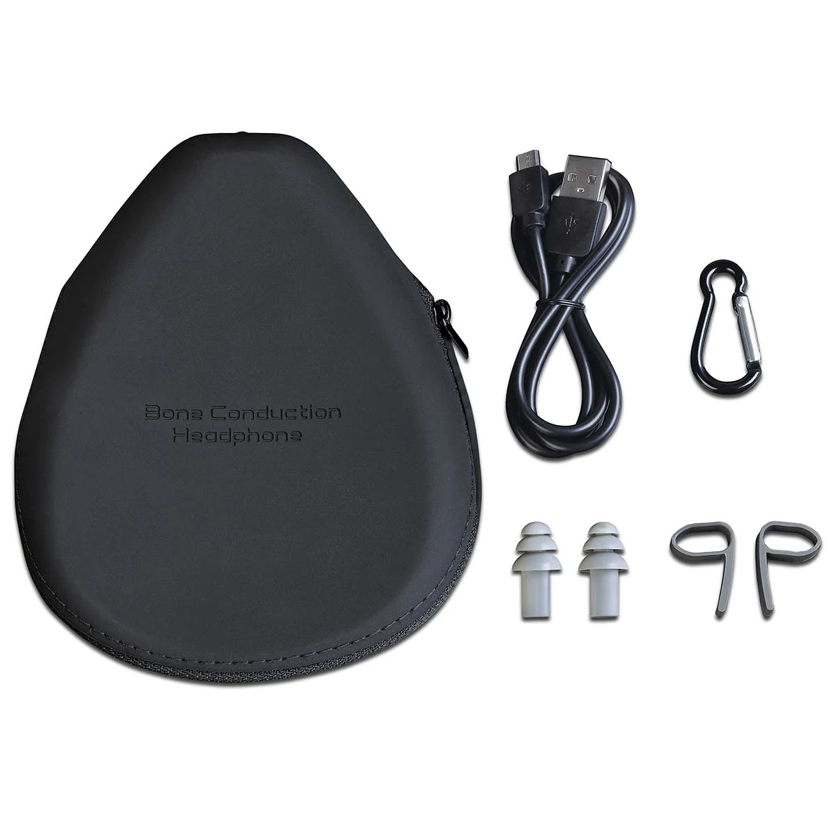 LENCO HBC-200 Bone Conduction Bluetooth® hoofdtelefoon - Zwart - Image 6