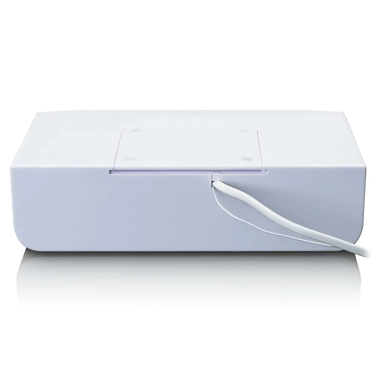 LENCO KCR-100WH - FM Keukenradio met Bluetooth®, LED-verlichting en timer - Wit - Image 3