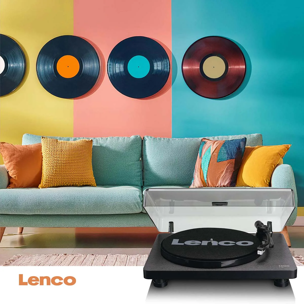 LENCO L-30BK - Platenspeler met USB/PC encoding - Zwart - Image 14