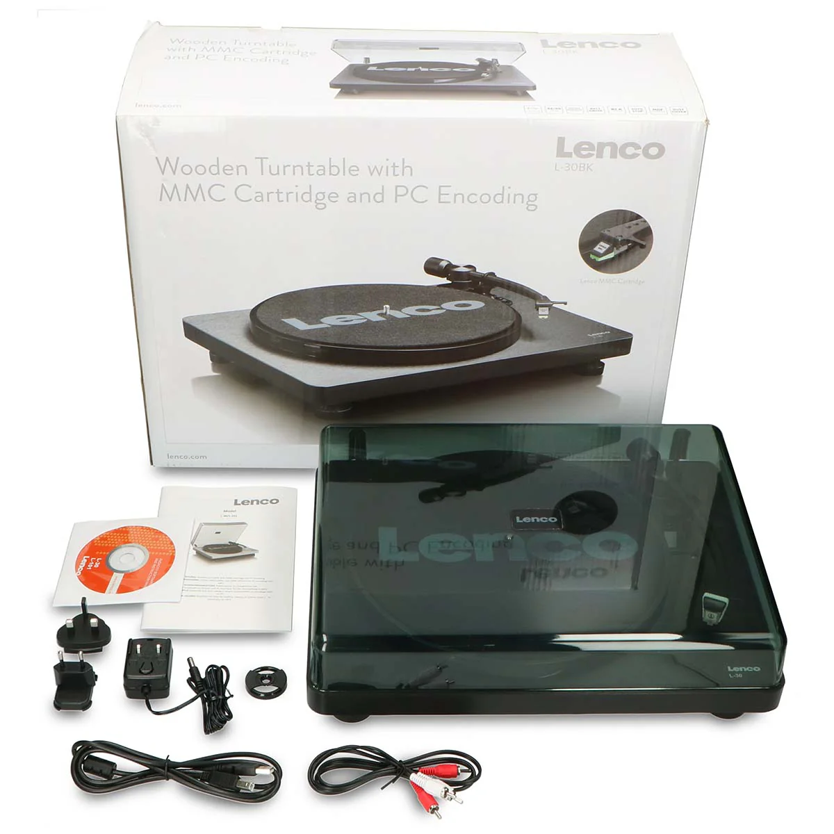 LENCO L-30BK - Platenspeler met USB/PC encoding - Zwart - Image 18