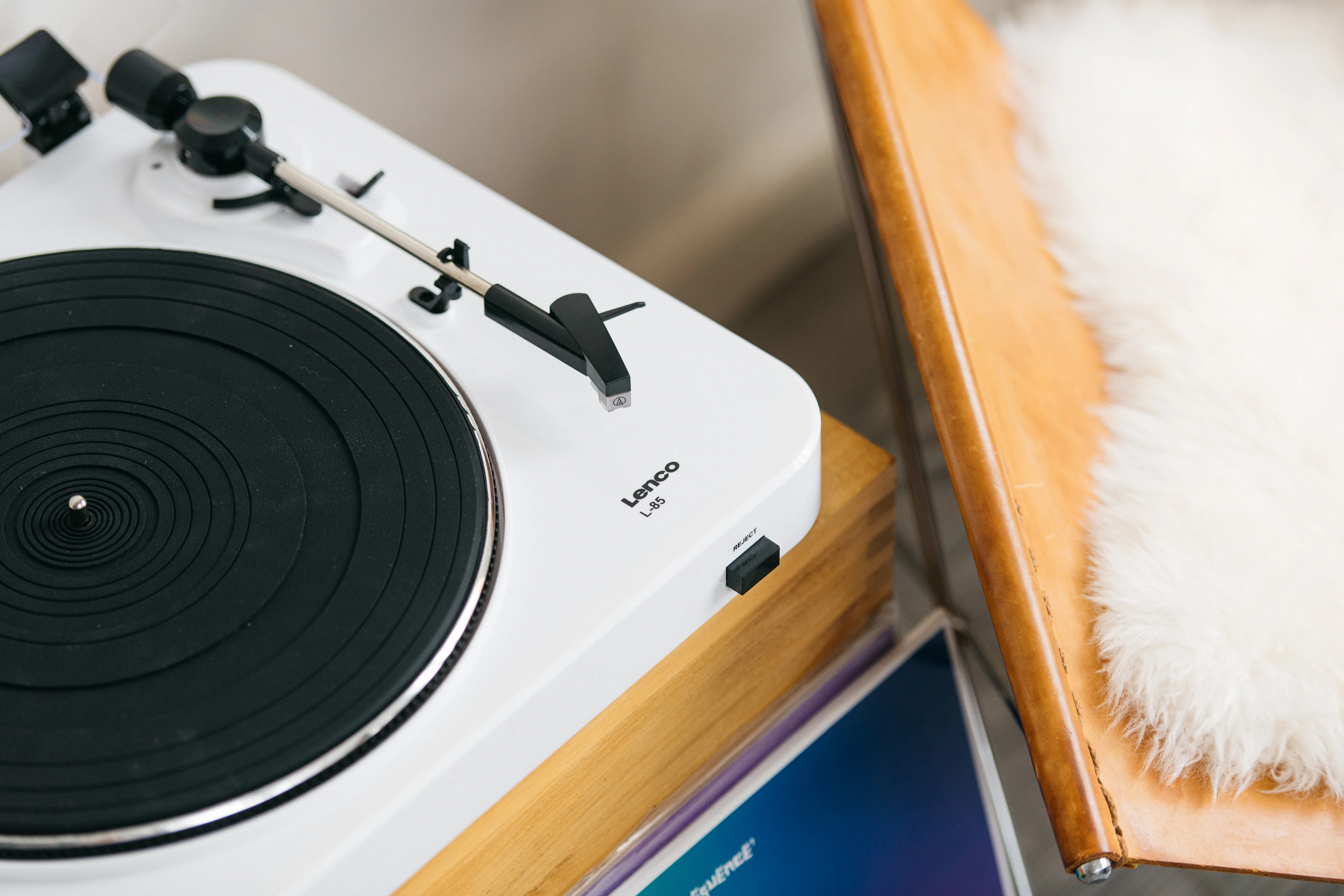 LENCO L-85 White - Platenspeler met USB direct encoding - Wit - Image 10