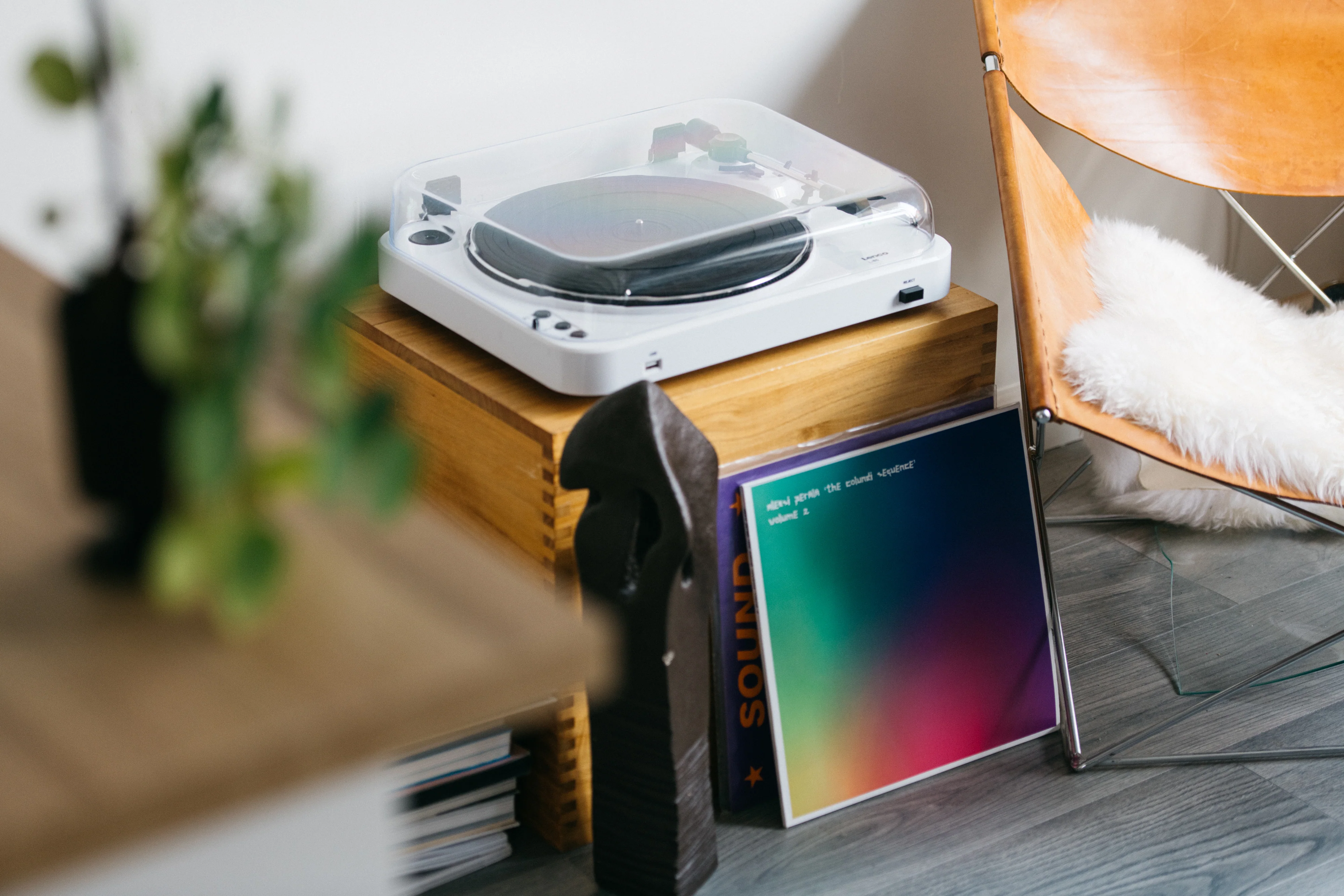 LENCO L-85 White - Platenspeler met USB direct encoding - Wit - Image 11