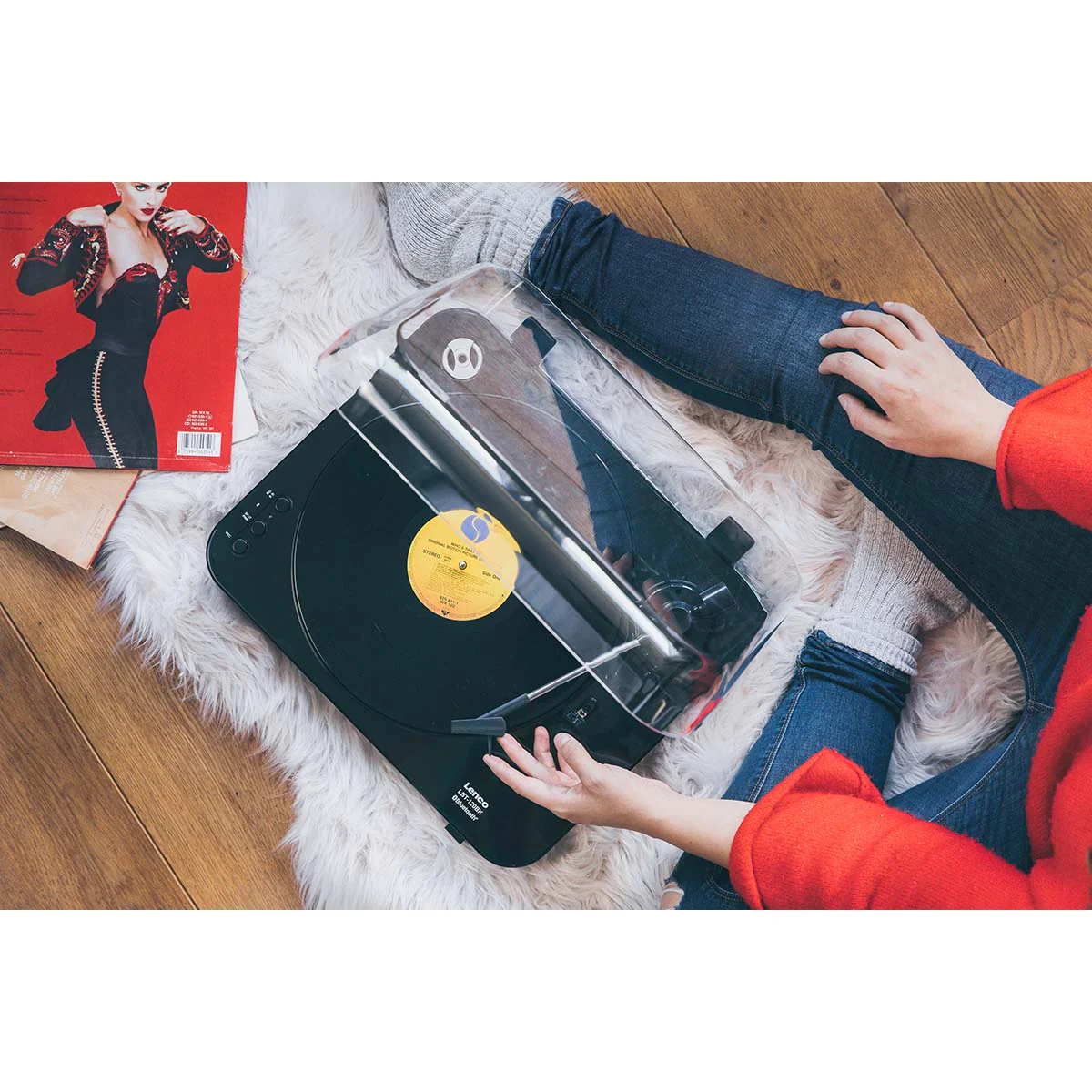 LENCO LBT-120BK - Platenspeler met Bluetooth® - Zwart - Image 13