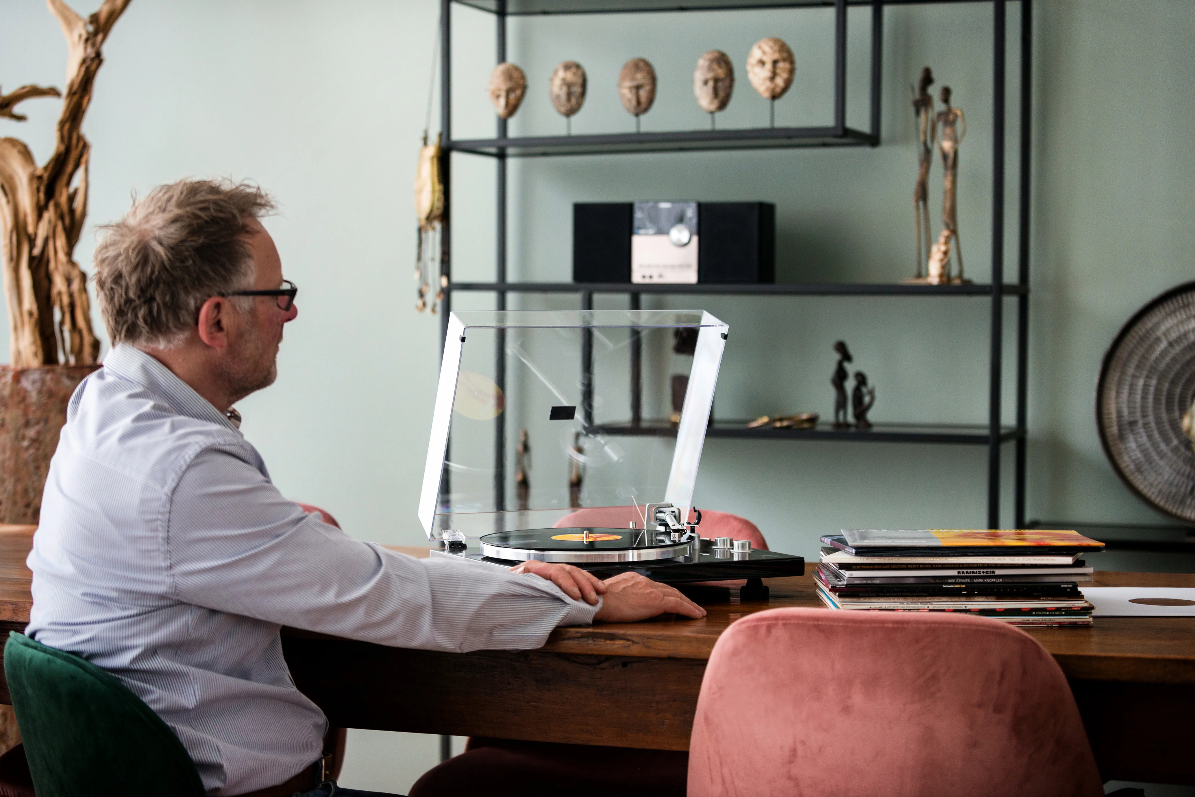 LENCO LBT-188WA - Platenspeler met Bluetooth® transmissie, donkerbruin - Image 21