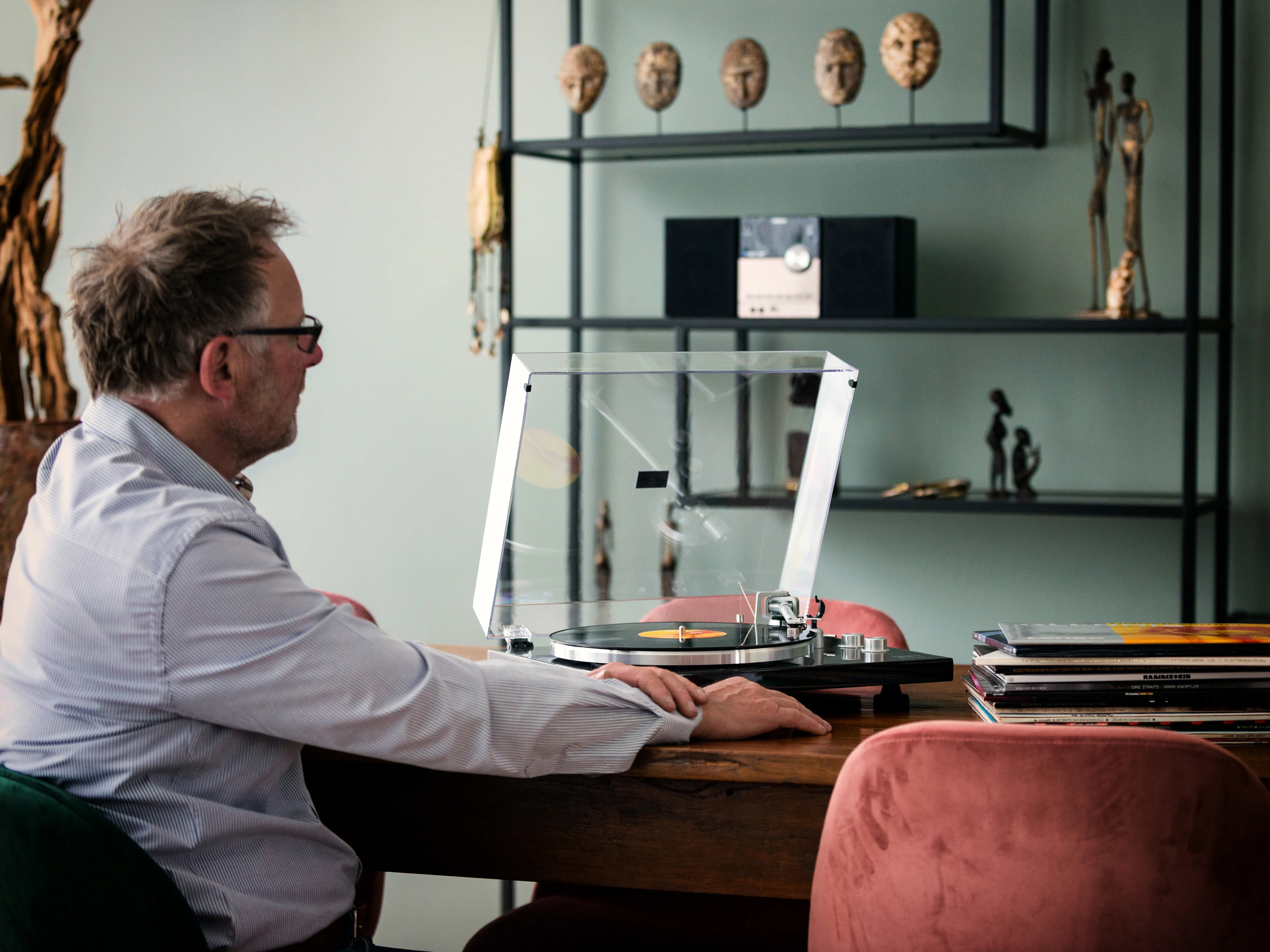 LENCO LBT-188WA - Platenspeler met Bluetooth® transmissie, donkerbruin - Image 22