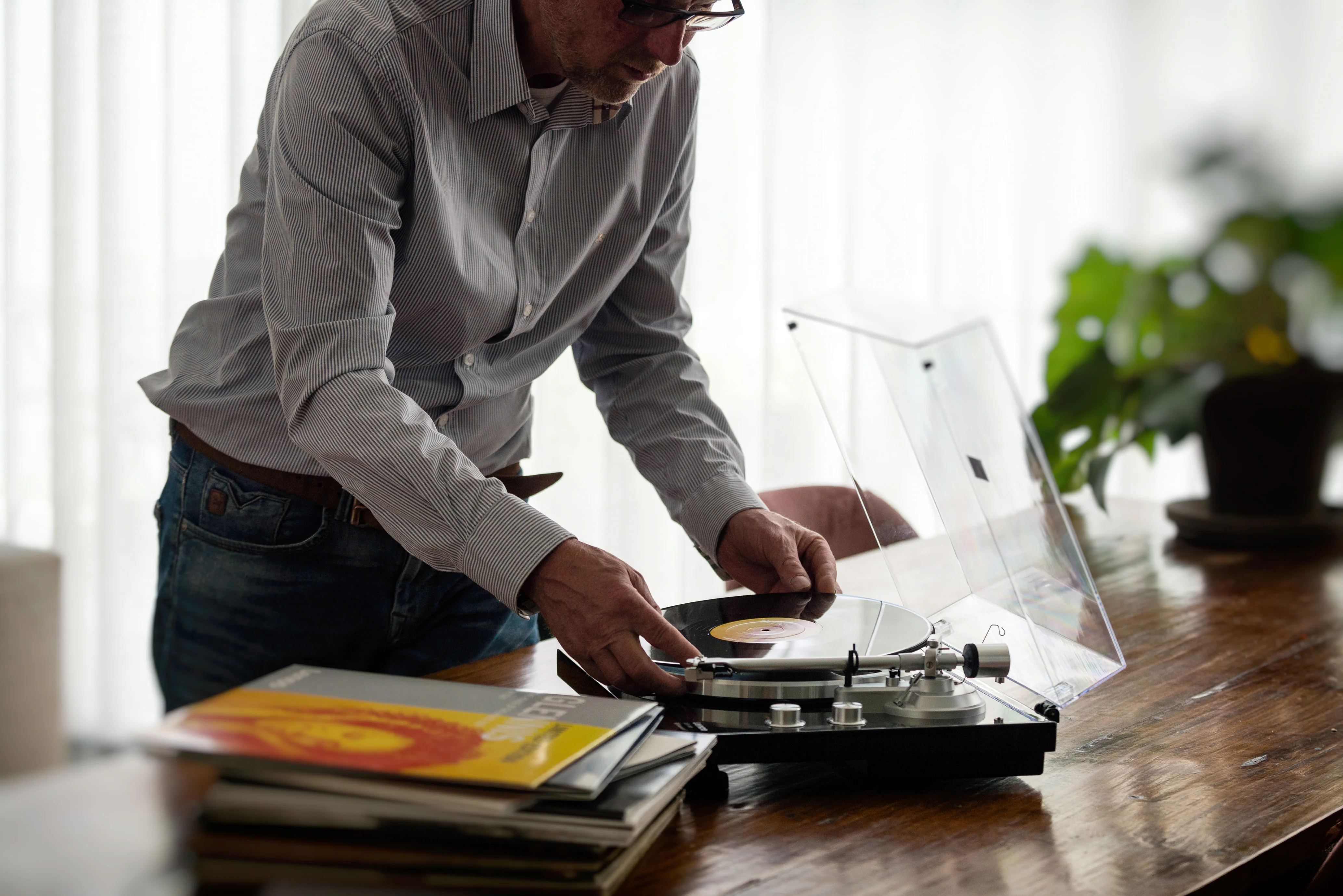 LENCO LBT-188WA - Platenspeler met Bluetooth® transmissie, donkerbruin - Image 24