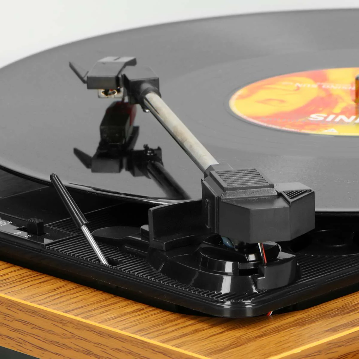 LENCO LS-10WD - Platenspeler met ingebouwde speakers - Hout - Image 10