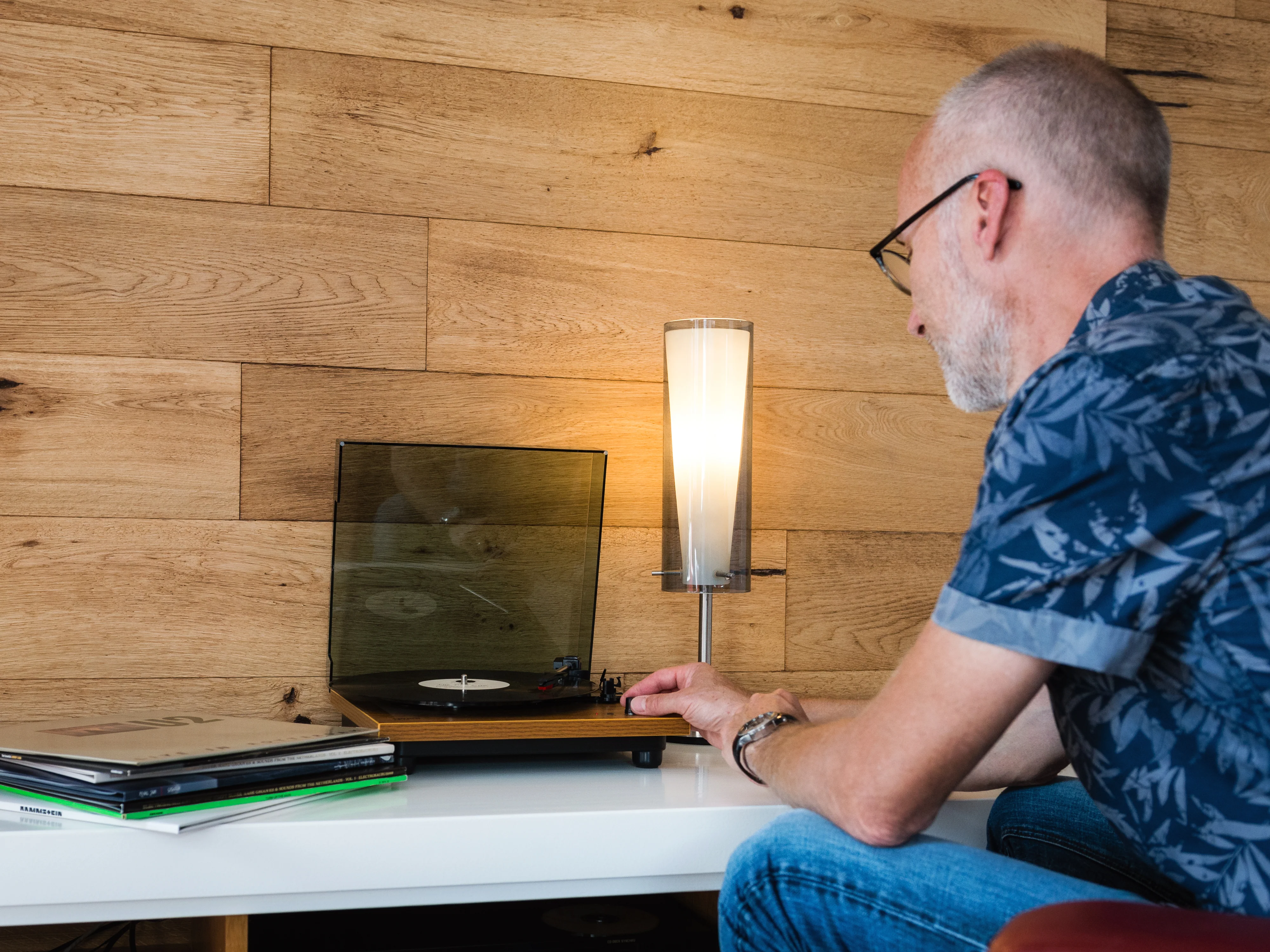 LENCO LS-10WD - Platenspeler met ingebouwde speakers - Hout - Image 18