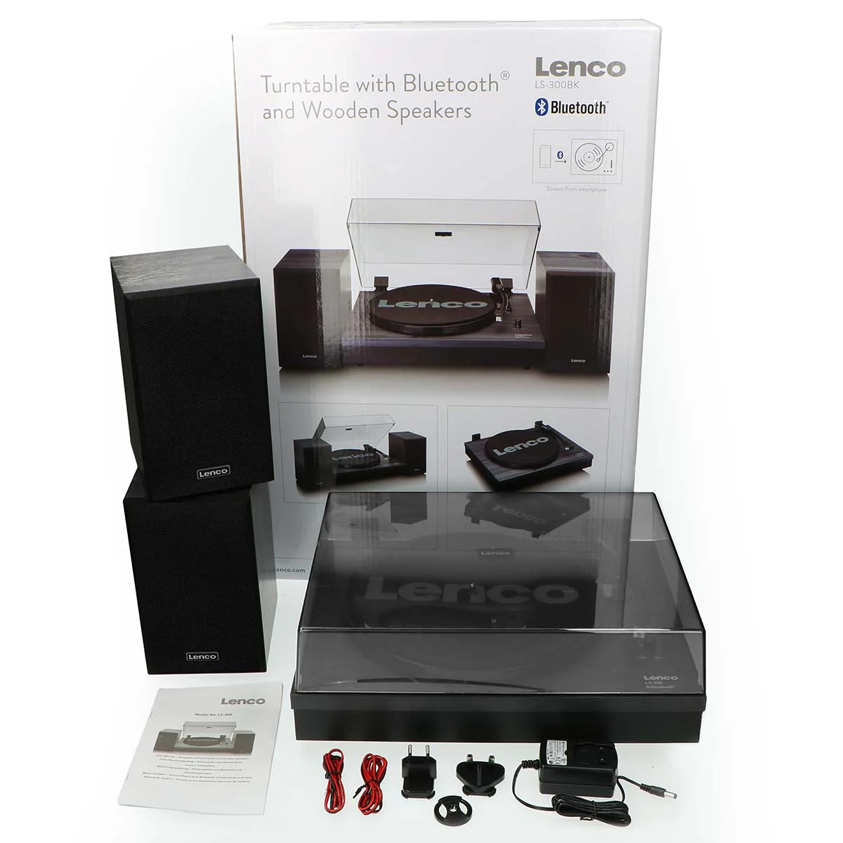 LENCO LS-300BK - Platenspeler met Bluetooth® en twee externe speakers - Image 17