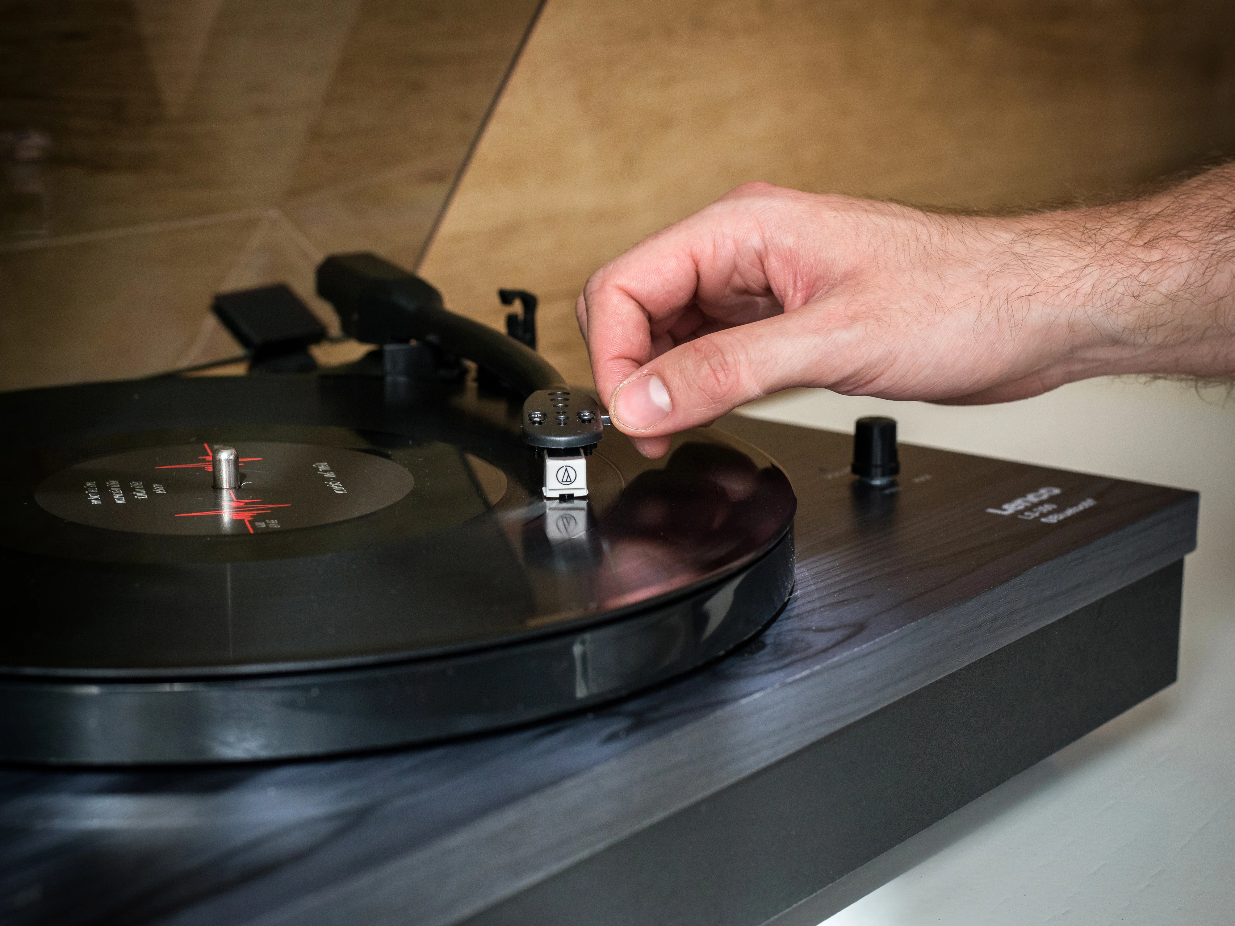 LENCO LS-300BK - Platenspeler met Bluetooth® en twee externe speakers - Image 21