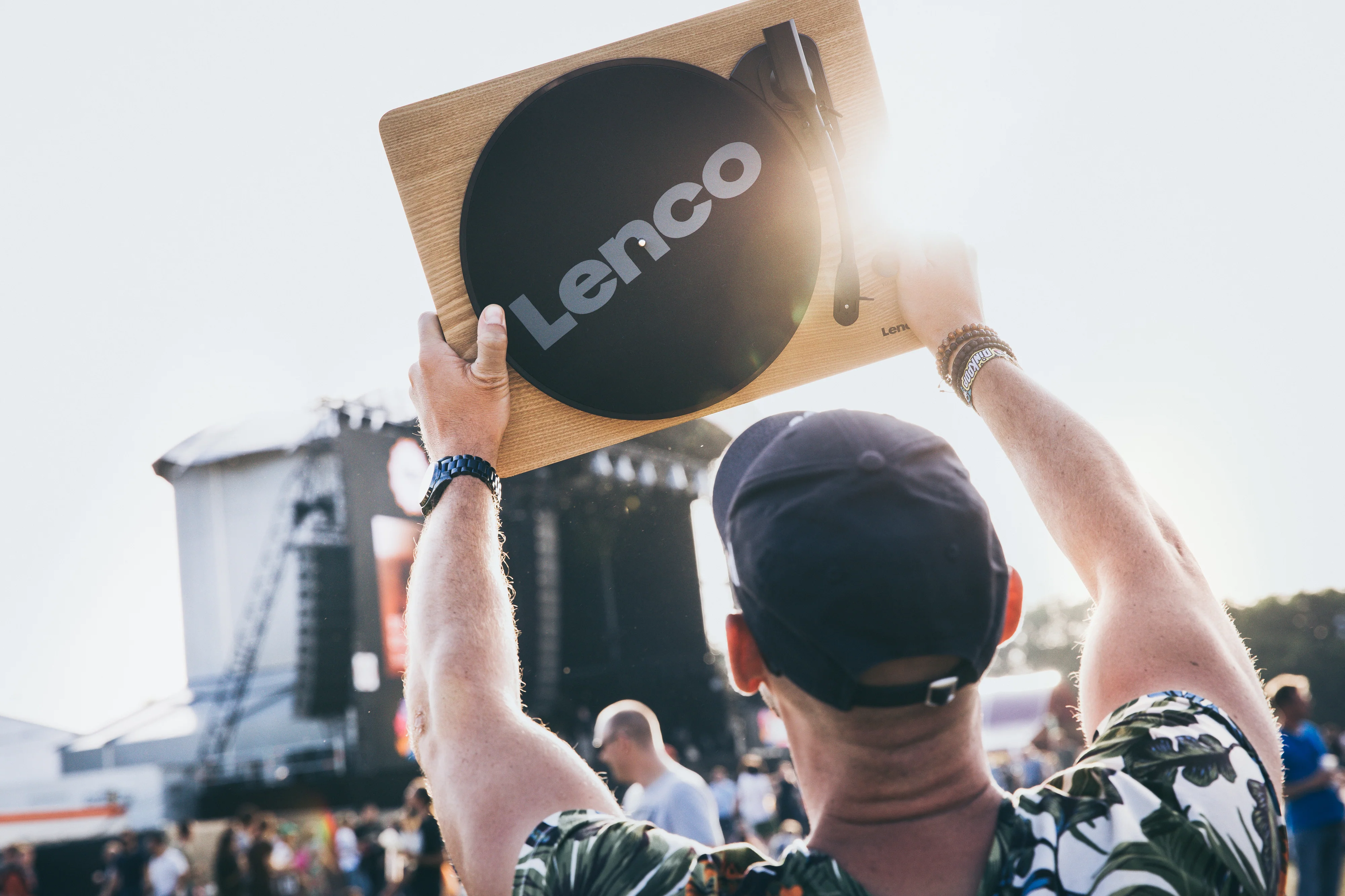 LENCO LS-50WD - Platenspeler mét ingebouwde speakers USB Encoding - Image 18