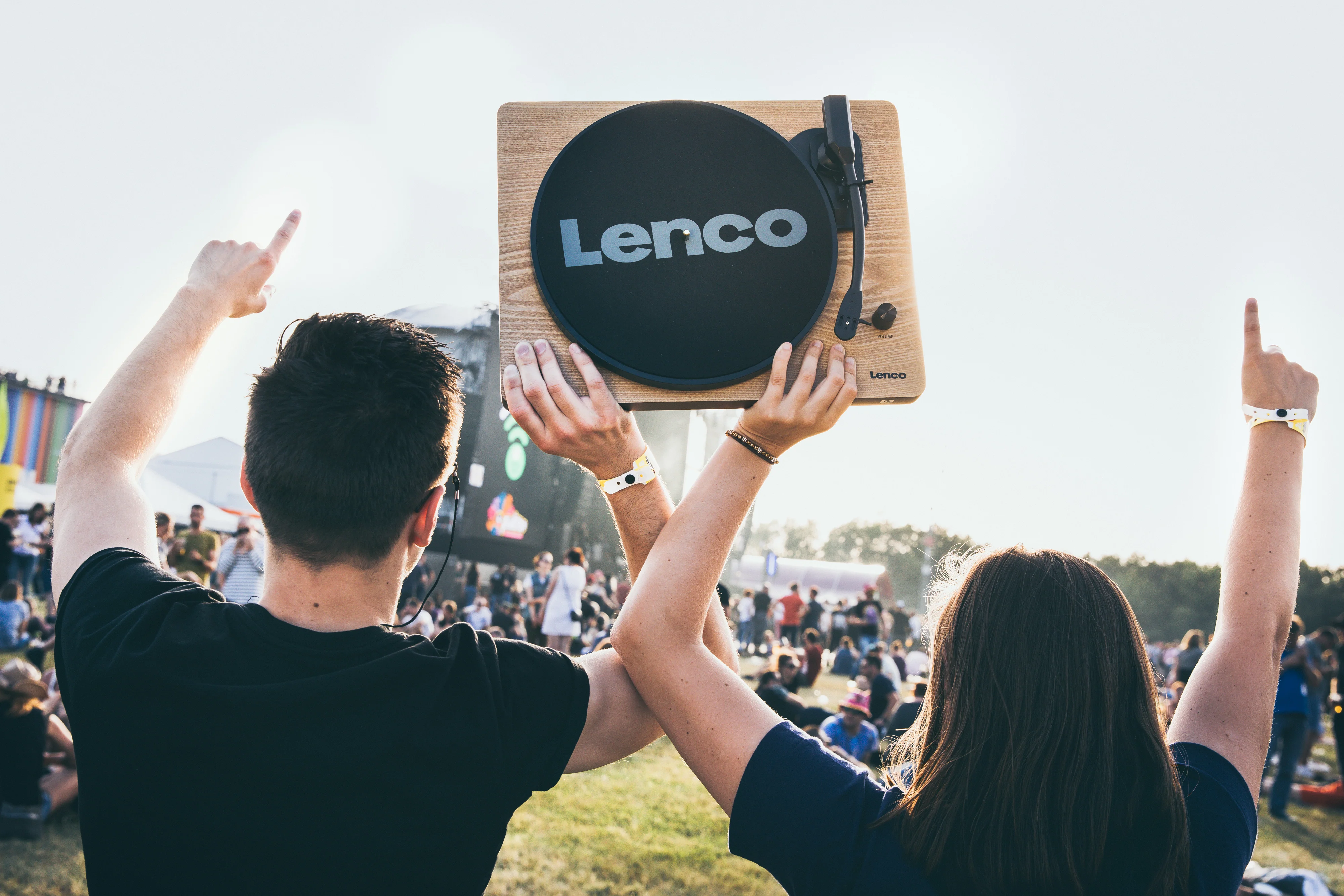 LENCO LS-50WD - Platenspeler mét ingebouwde speakers USB Encoding - Image 19