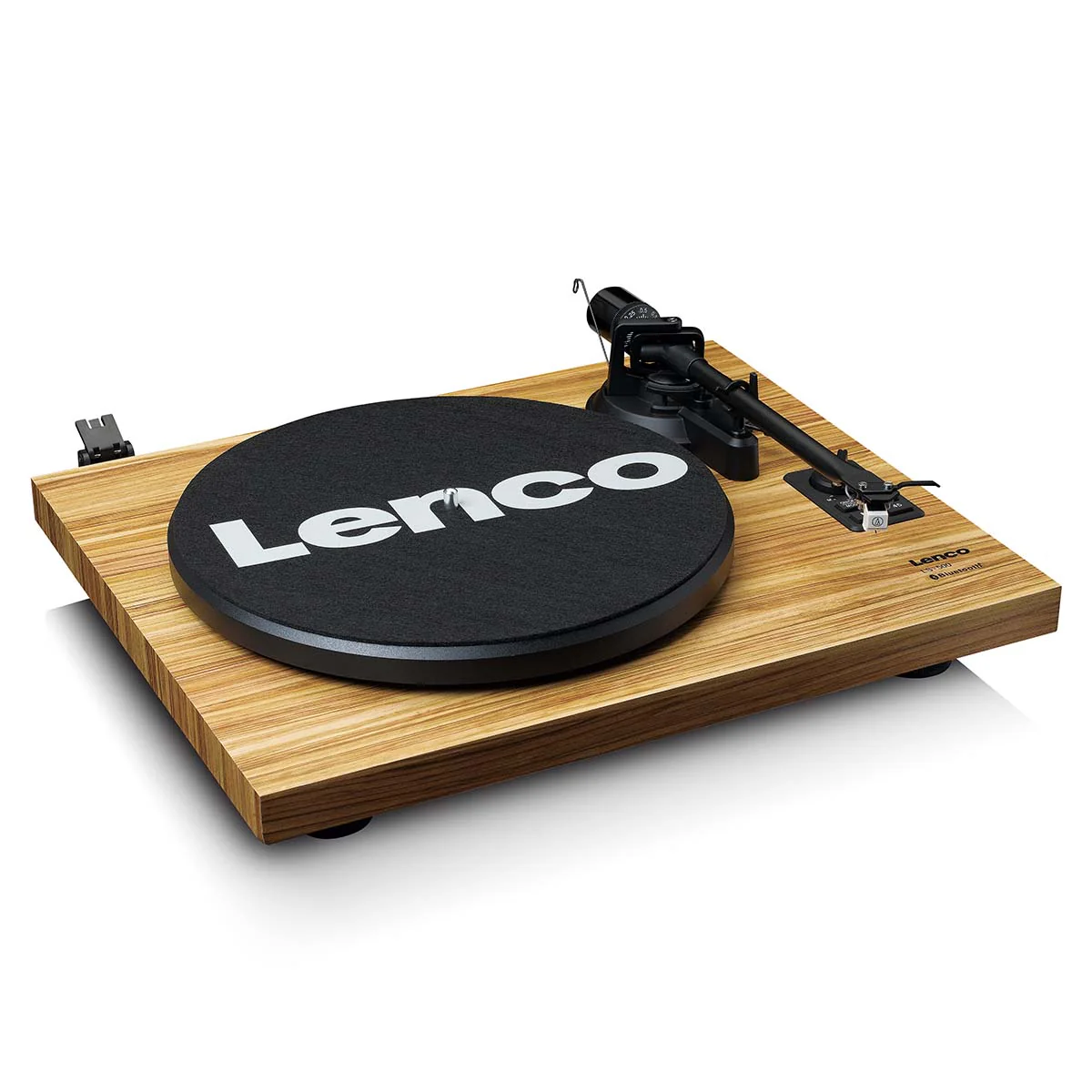 LENCO LS-500OK - Platenspeler met ingebouwde versterker en Bluetooth® plus 2 externe speakers - Hout - Image 9