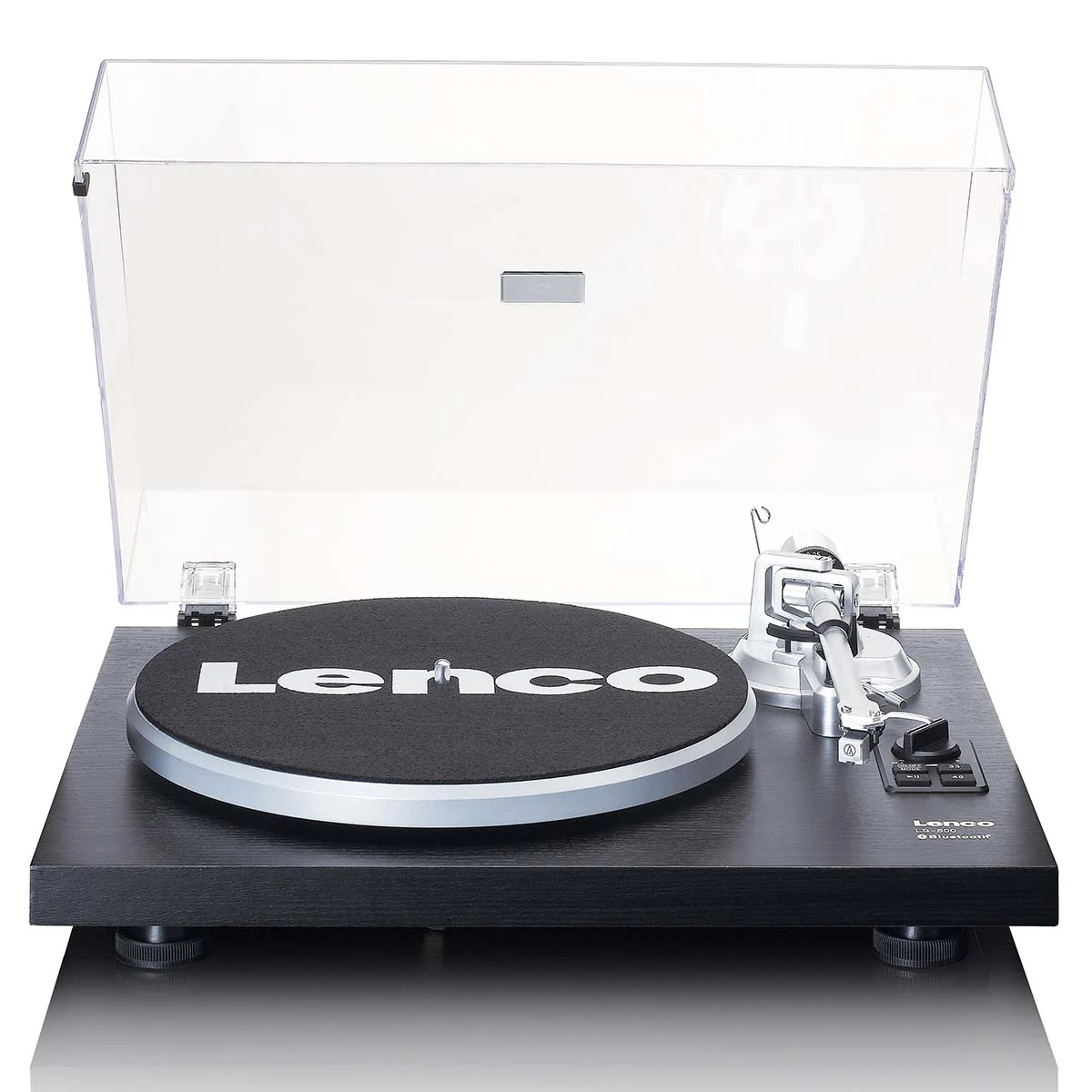 LENCO LS-500BK - Platenspeler met ingebouwde versterker en Bluetooth® plus 2 externe speakers - Image 3
