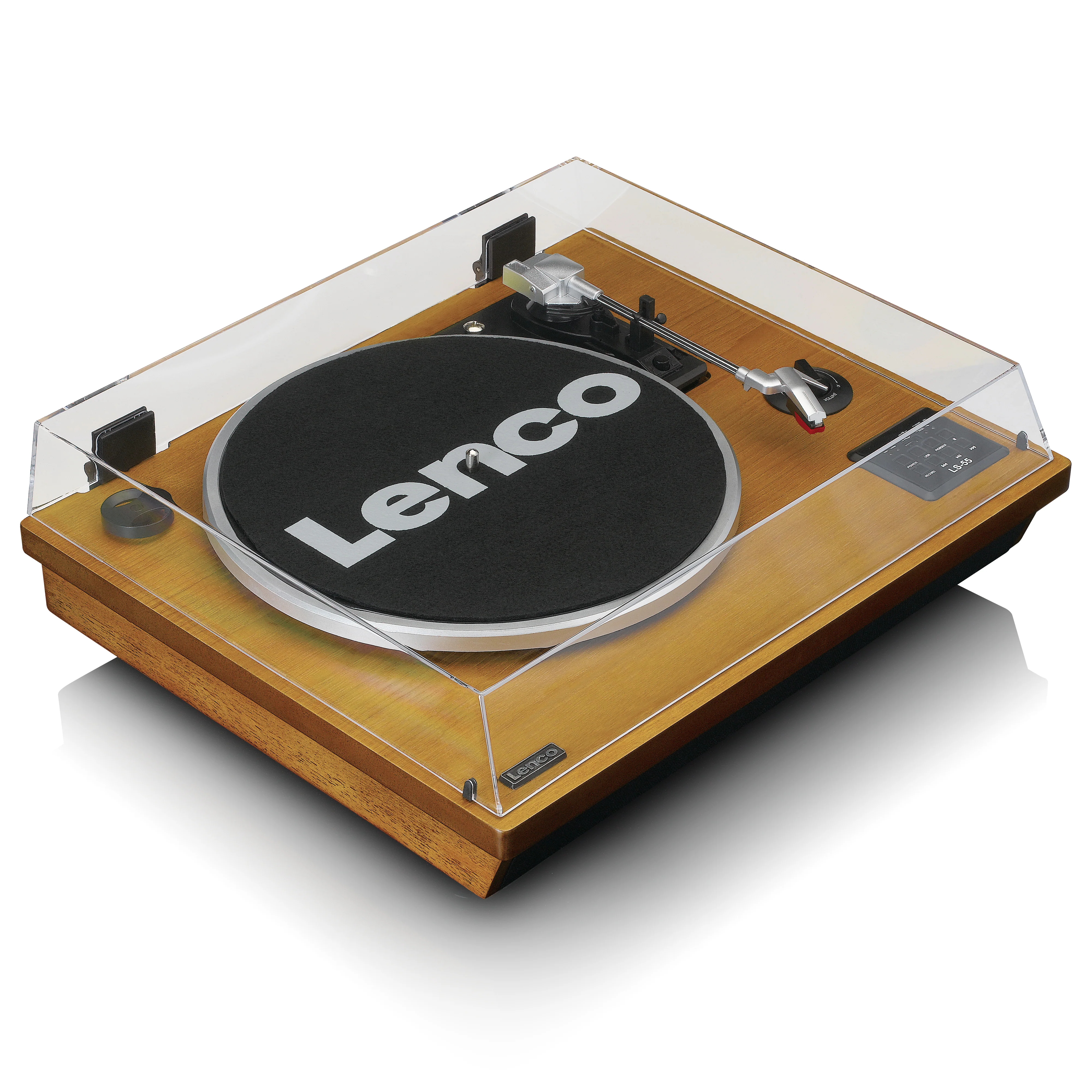 LENCO LS-55WA - Platenspeler met Bluetooth®, USB, MP3, luidsprekers - Hout - Image 7
