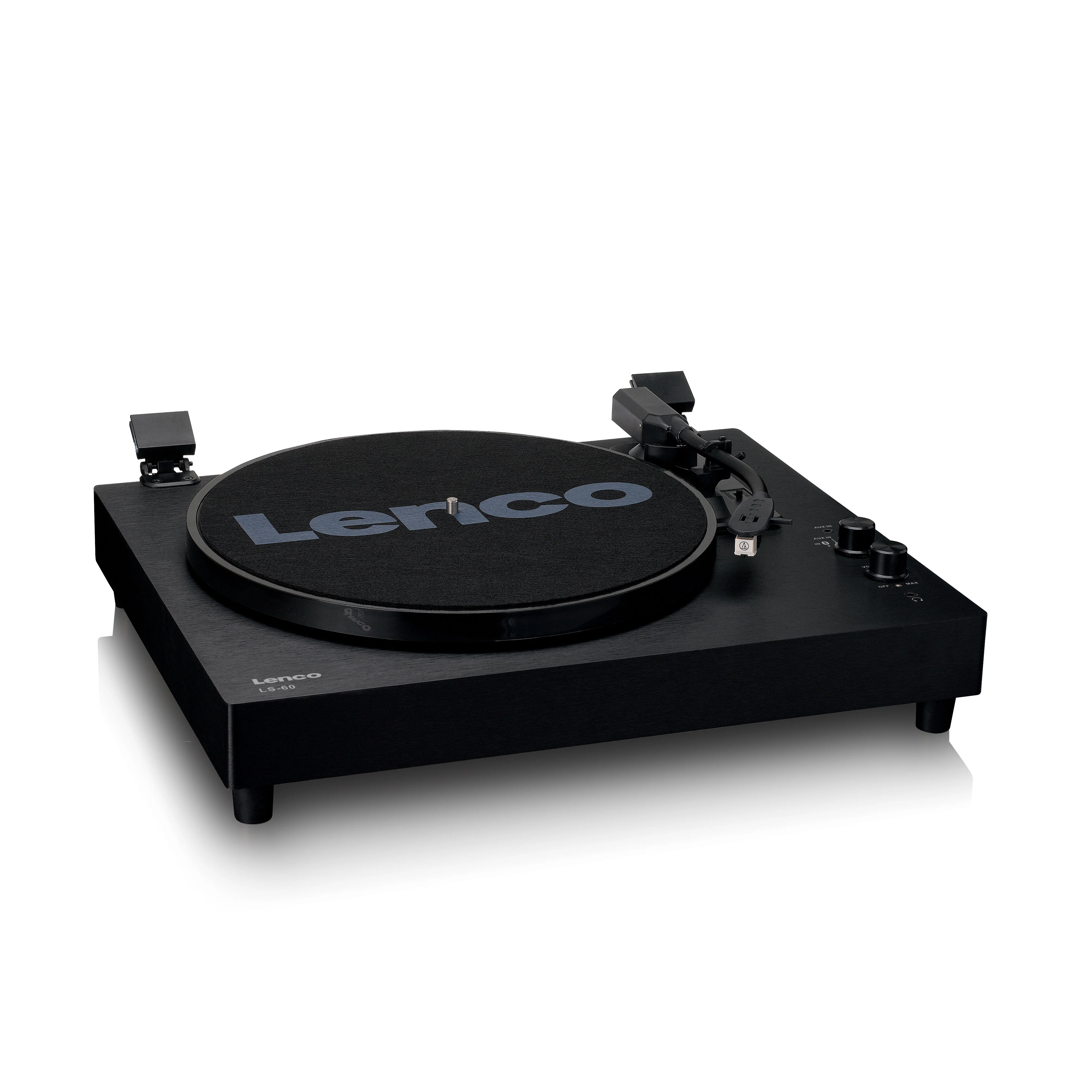 Lenco LS-60BK - Houten platenspeler met Bluetooth en ingebouwde speakers - Zwart - Image 5