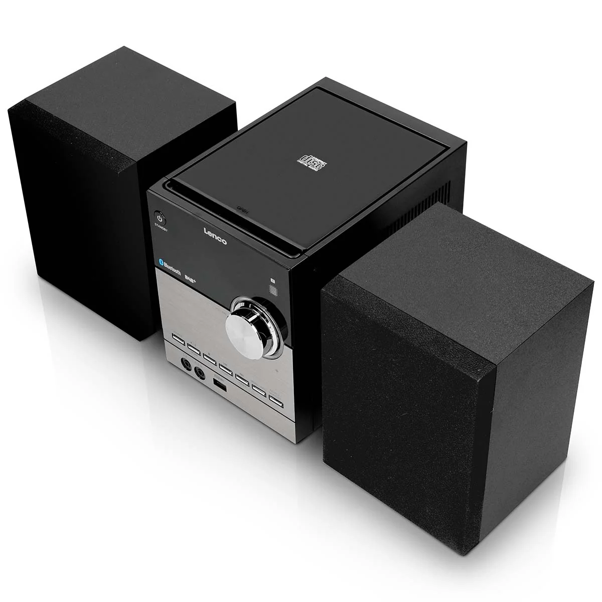 LENCO MC-150 - Stereo set met DAB+ FM CD en Bluetooth® en USB player - Zwart - Image 5