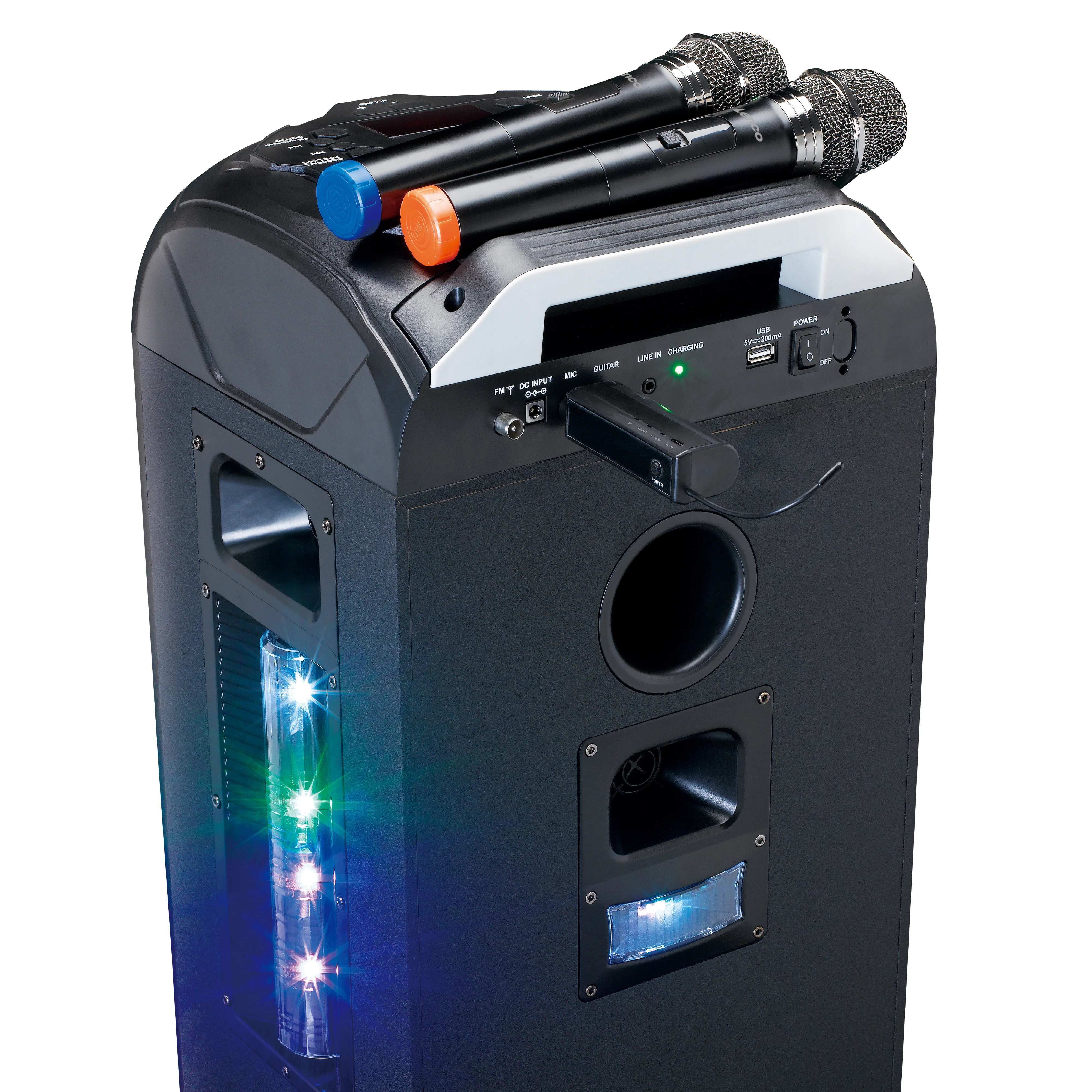 LENCO - MCW-020BK - Set van 2 draadloze Microfoons - Image 7