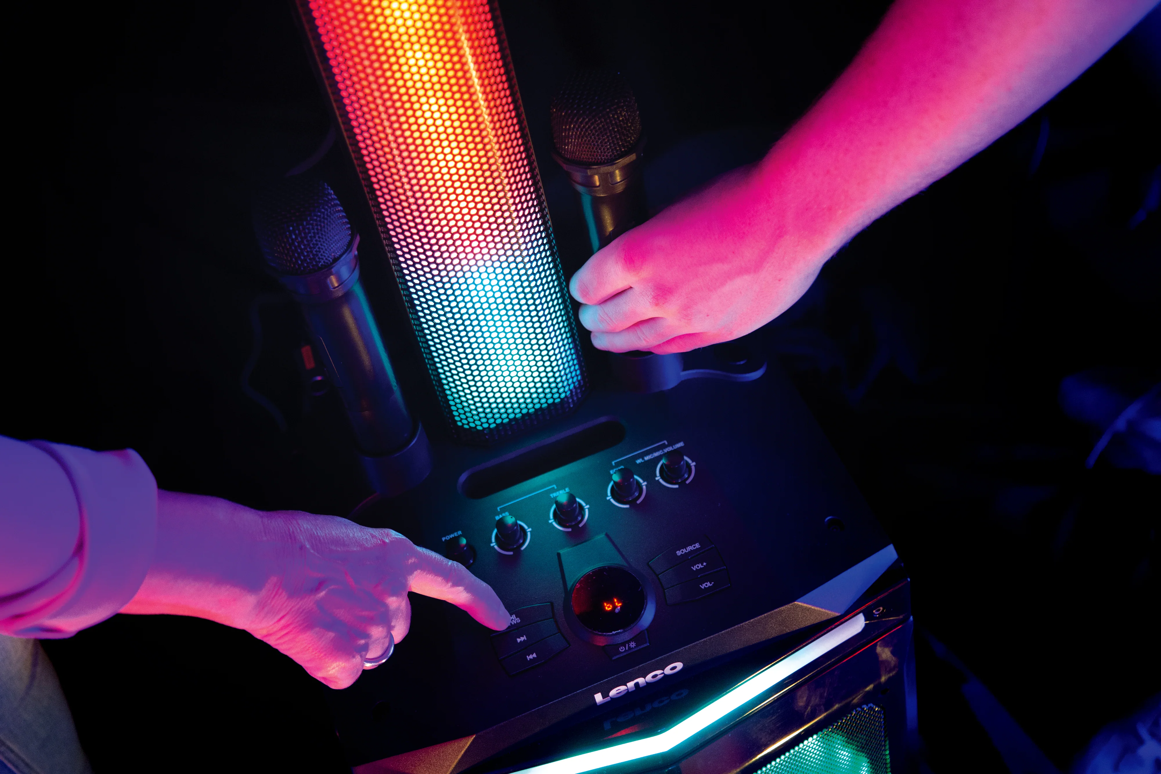 LENCO - PA-220BK - PA met Subwoofer en afneembare tweeter kolom - Image 20