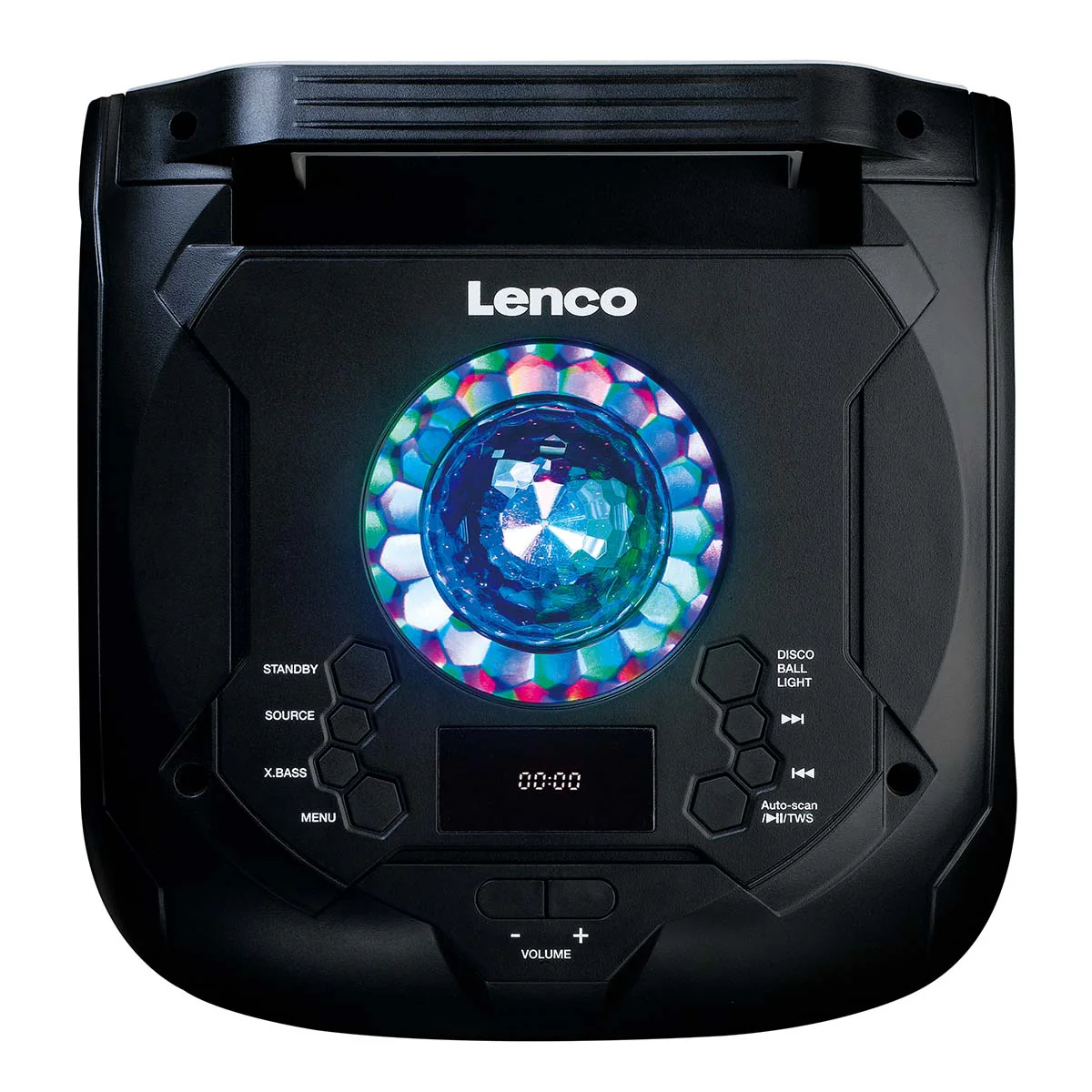 LENCO PA-260BK - PA met front LED verlichting en disco bal - Image 13