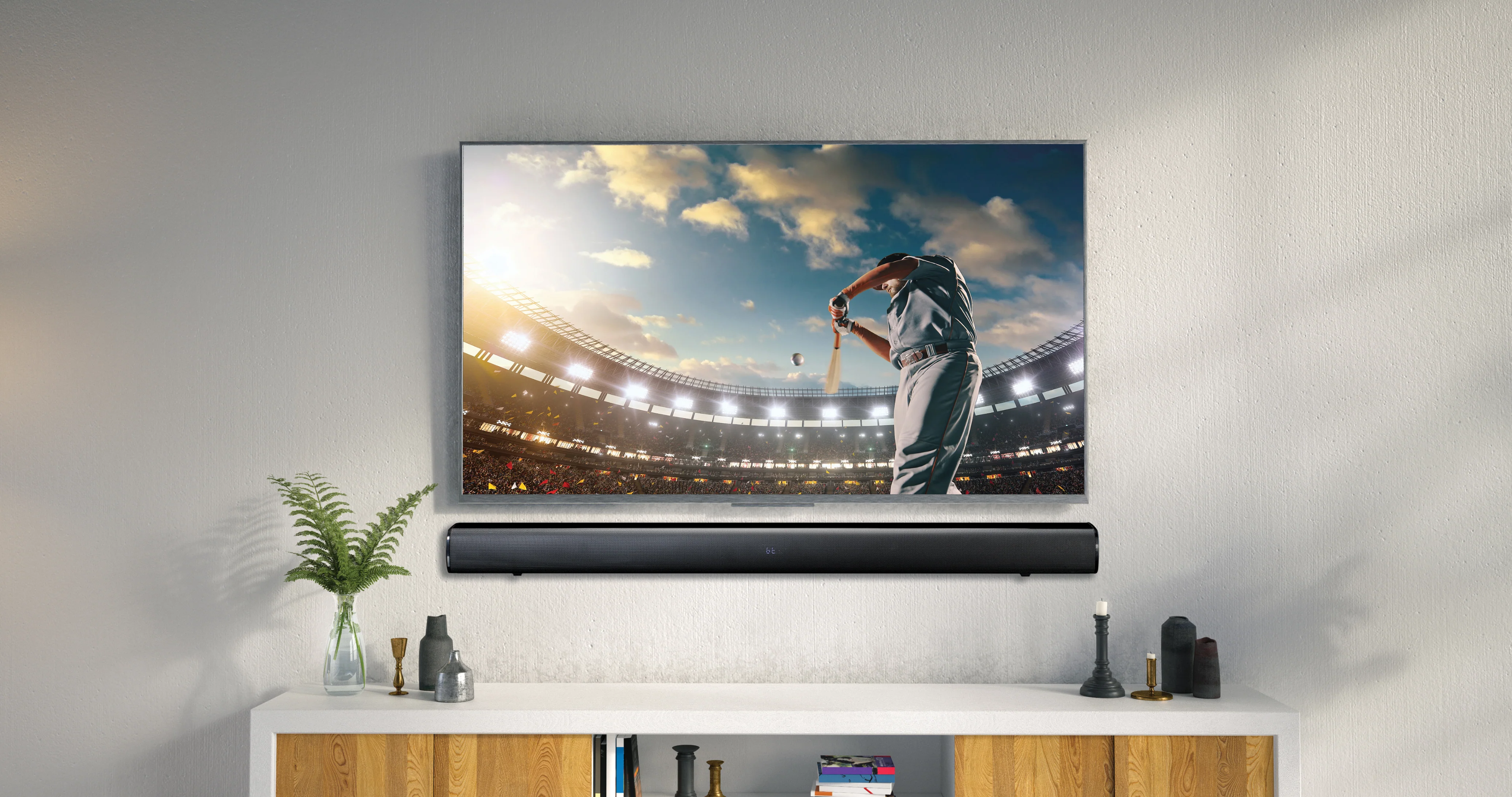 LENCO SB-080 BK-90 cm Soundbar - 80w - Bluetooth® - USB - HDMI - ingebouwde subwoofer - Zwart - Image 8