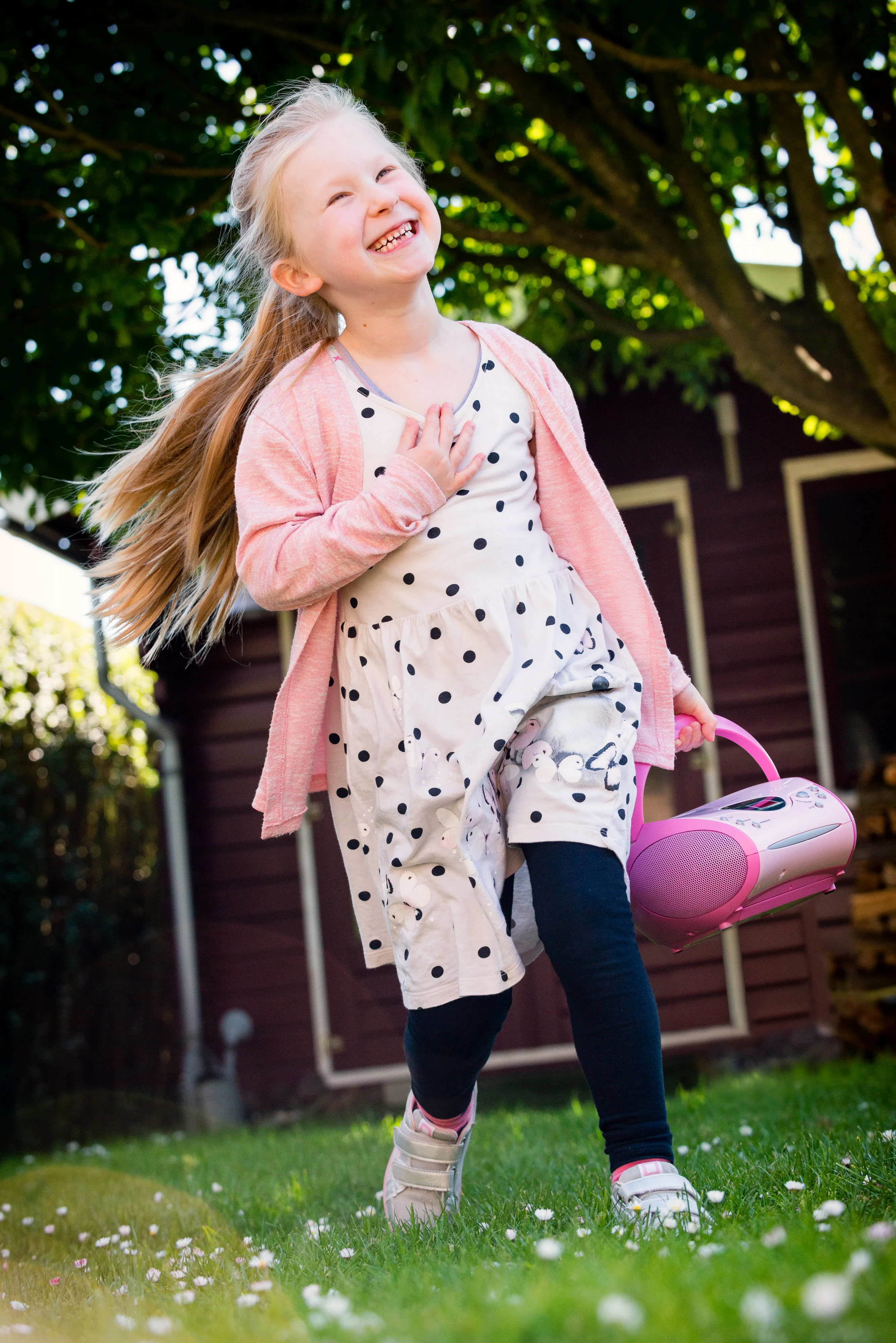 LENCO SCD-24 Pink - Draagbare stereo FM radio met CD-speler - Roze - Image 21