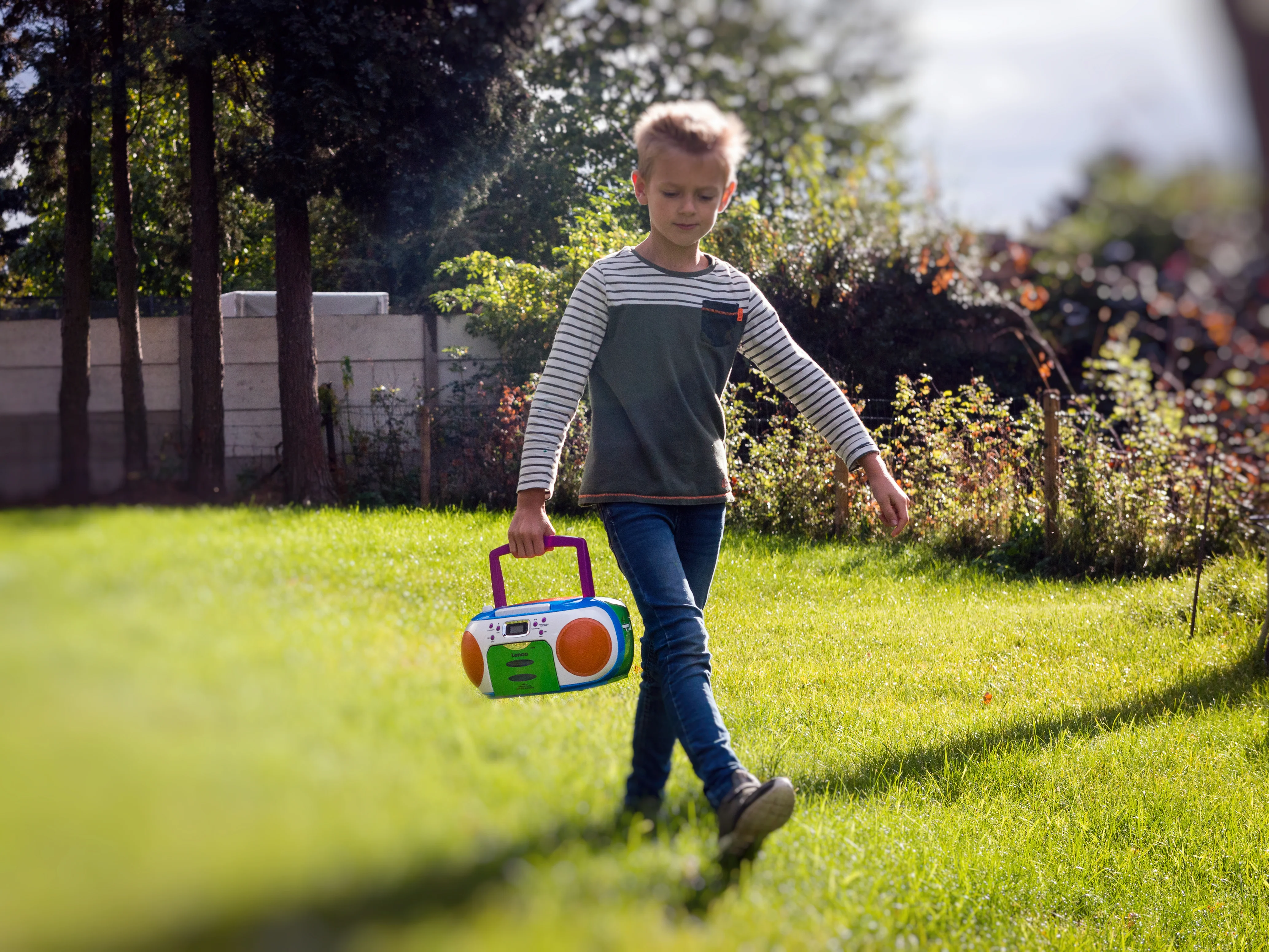 LENCO SCD-971 - Draagbare FM radio CD/Cassette speler - Kids - Image 14